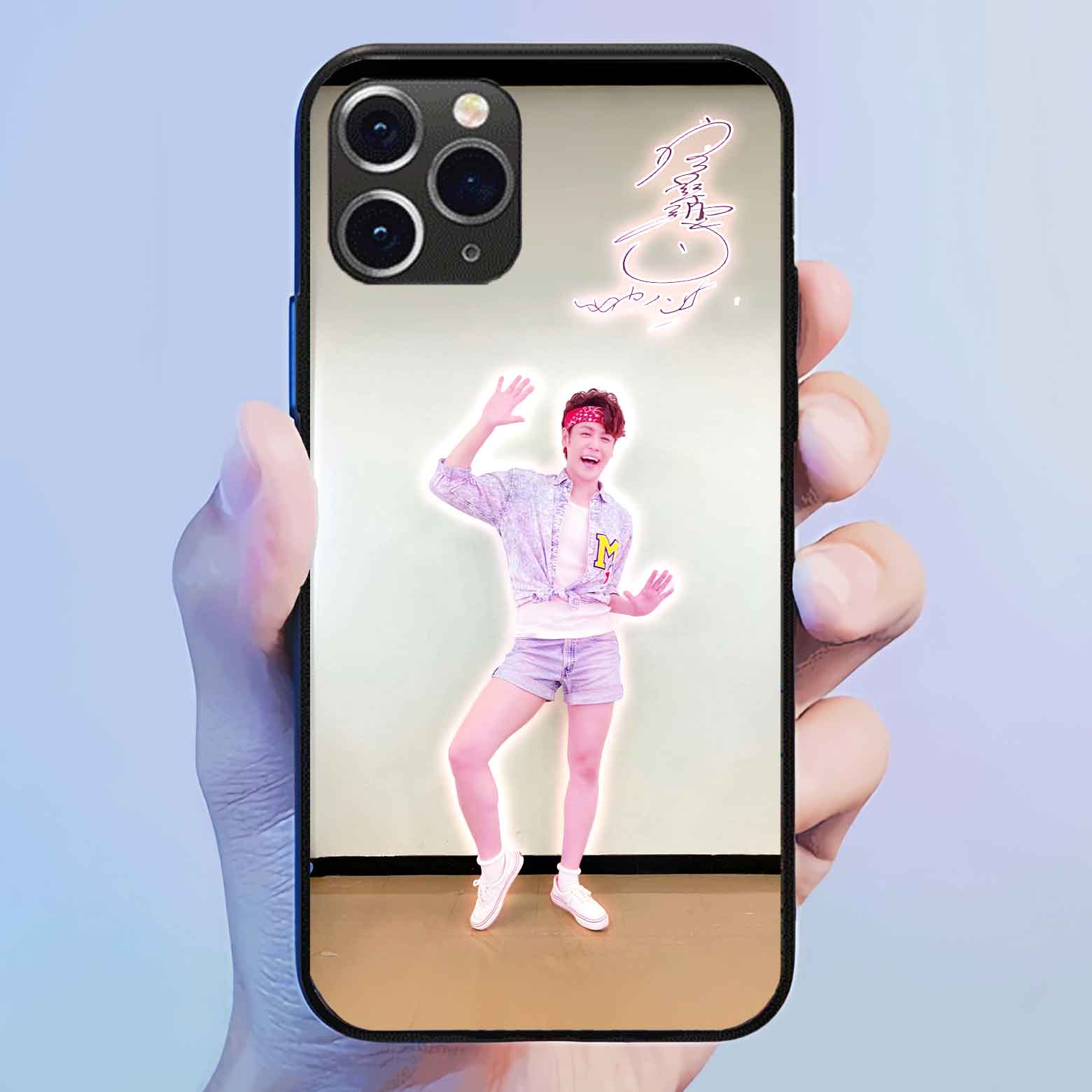 発光するスマートフォンケース 【宮野真守】3種類