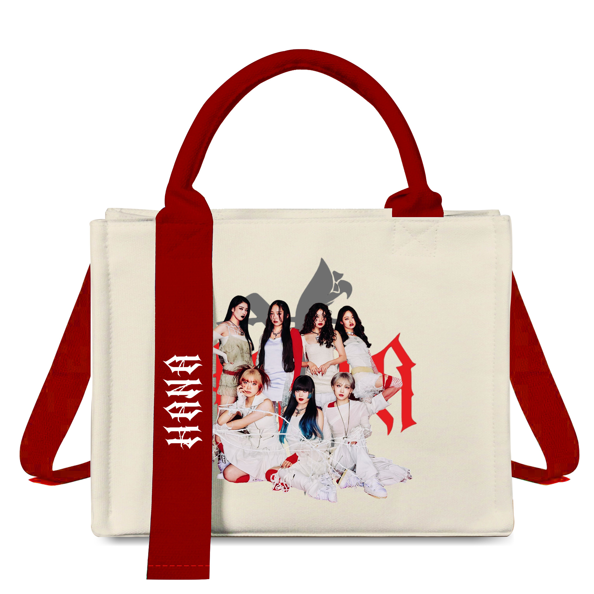 トートバッグキャンバスバッグ【HANA】-YITOTO™推し活がもっと楽しくなる