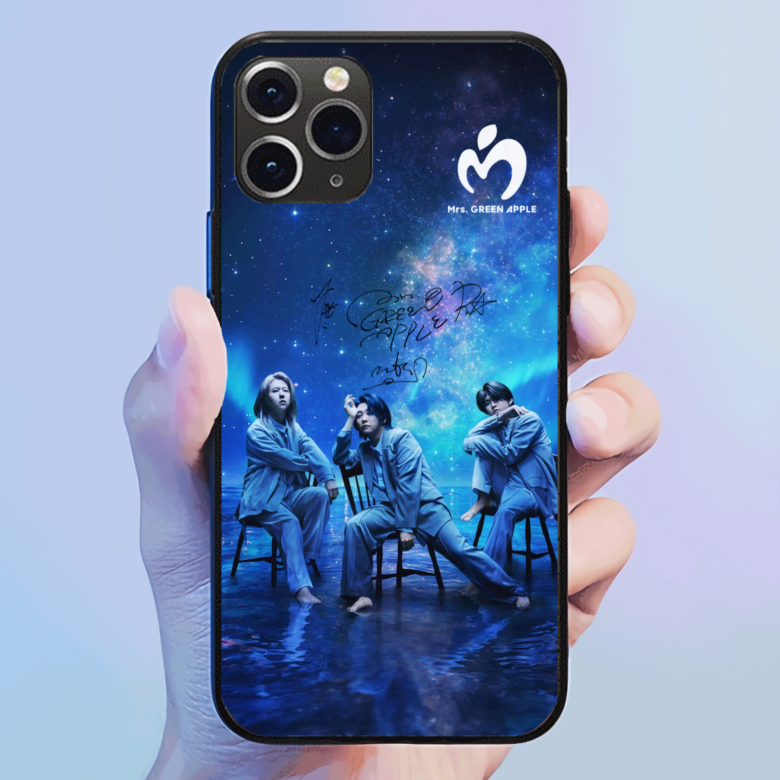 発光するスマートフォンケース 【MrsGREENAPPLE】-B-YITOTO™推し活がもっと楽しくなる