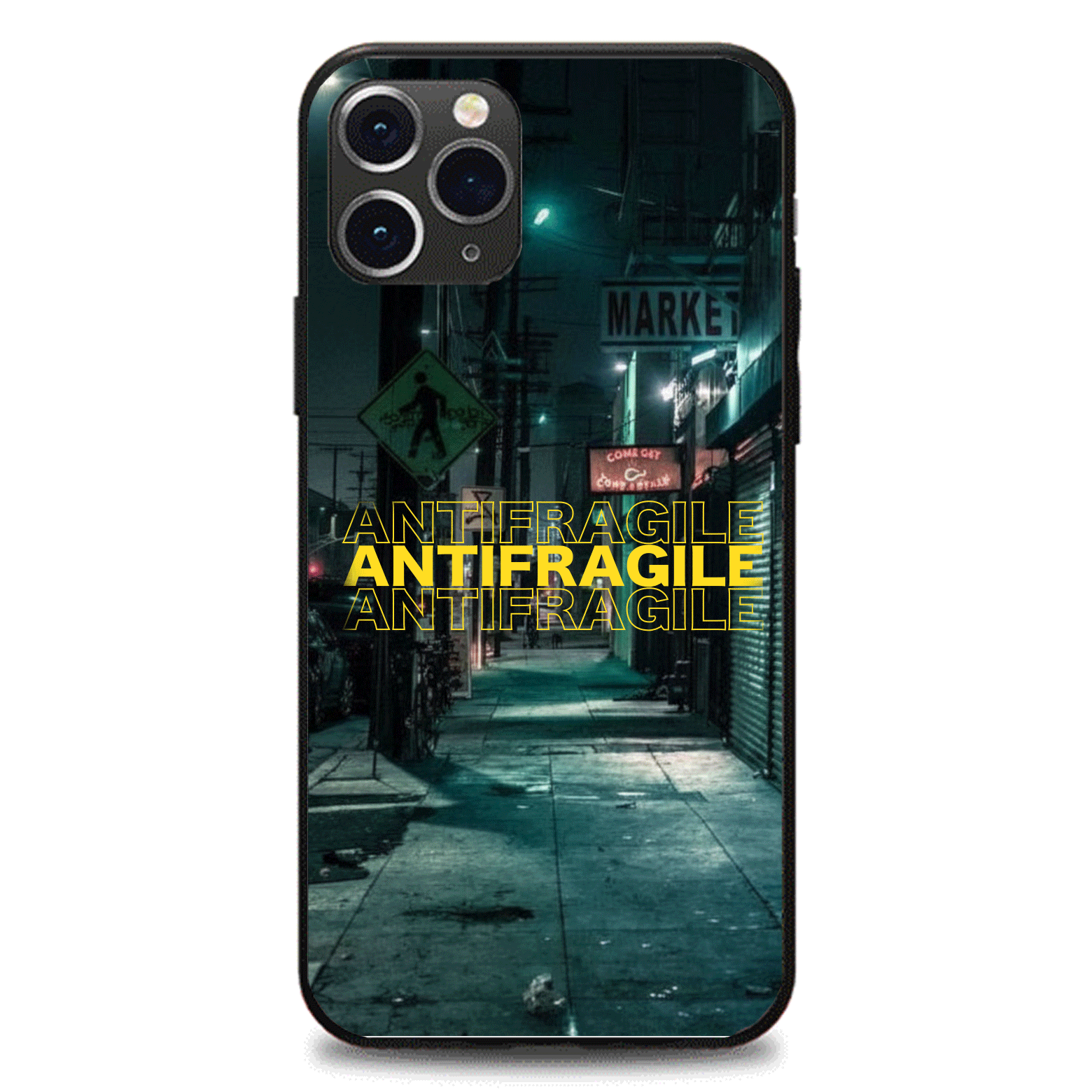 発光するスマートフォンケース 【LE SSERAFIM/Different】