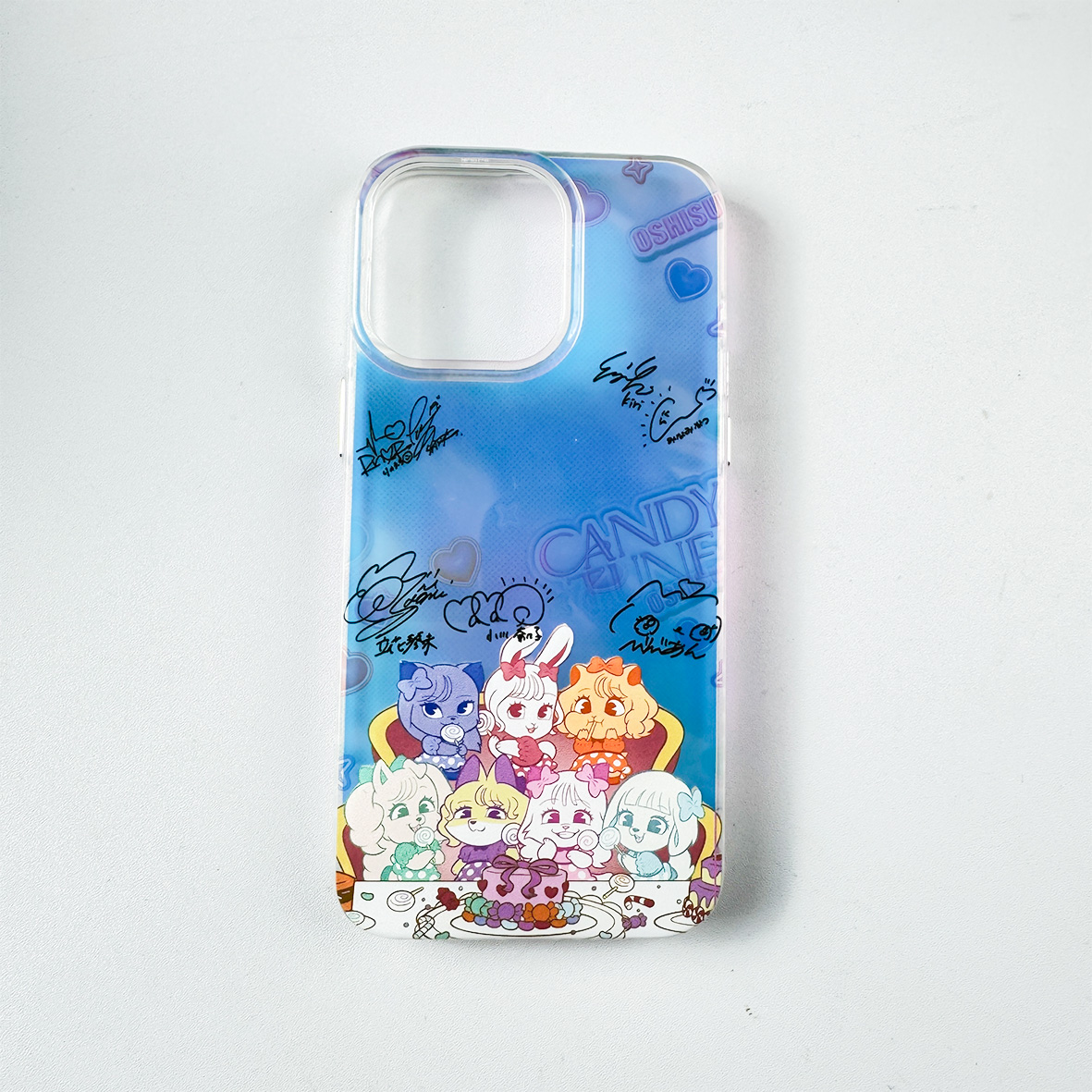 磁気吸着 回転スタンド 対応 スマホケース【CANDY TUNE】