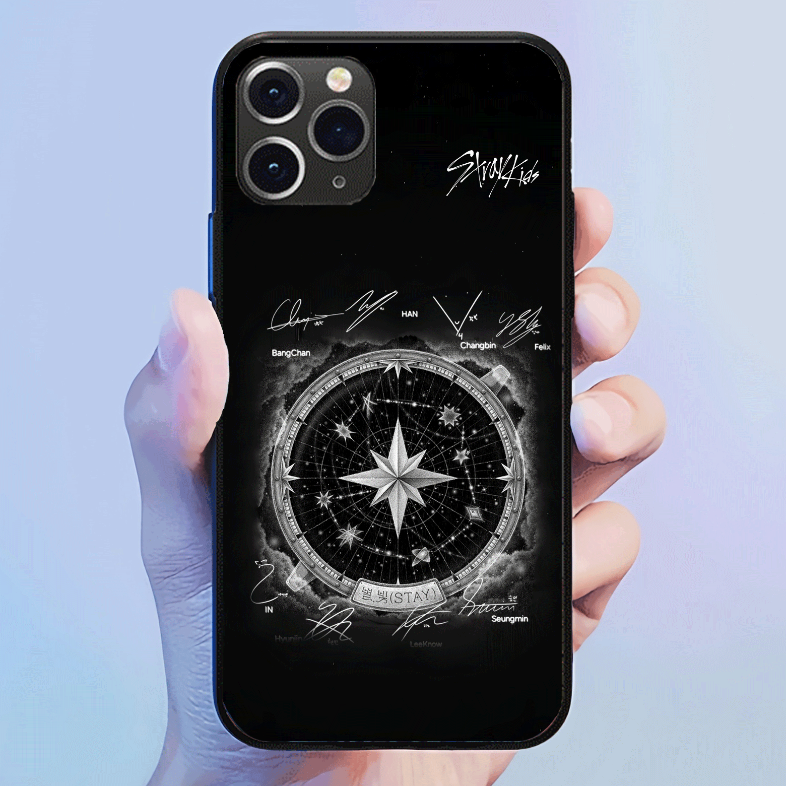 発光するスマートフォンケース 【Stray Kids/Stay】