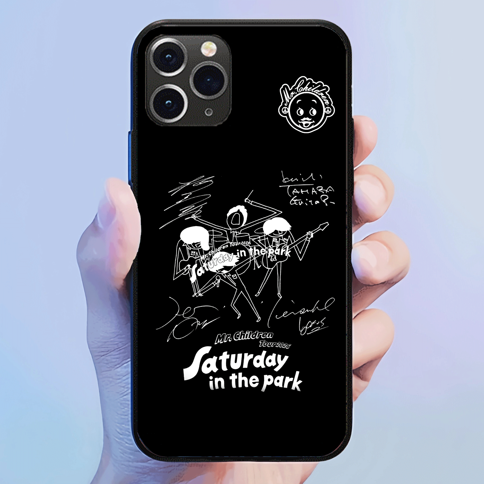 ボトム発光デザイン スマホケース【Mr.Children/産声】