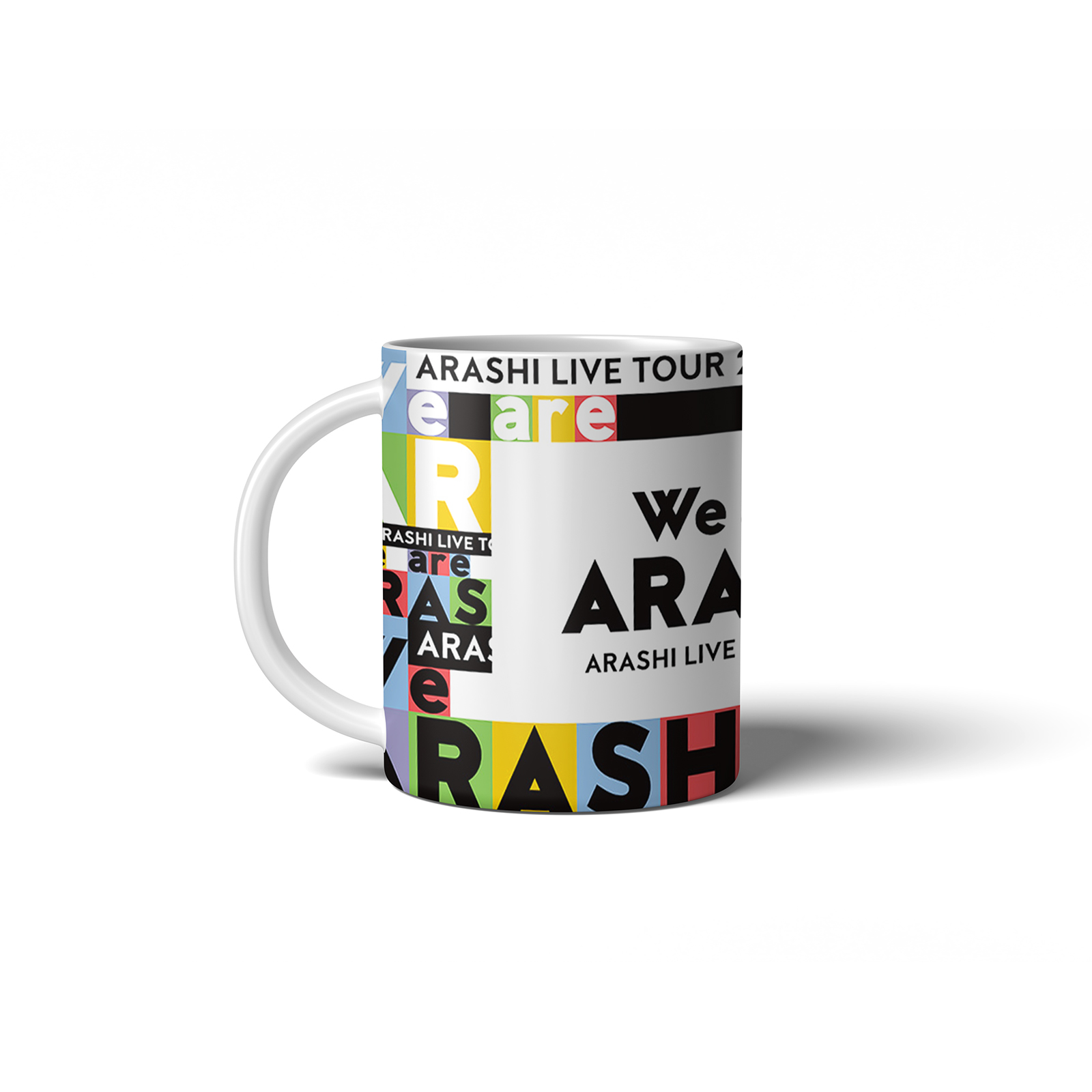 記念マグカップ・コップ【嵐ARASHI/FIVE】-C