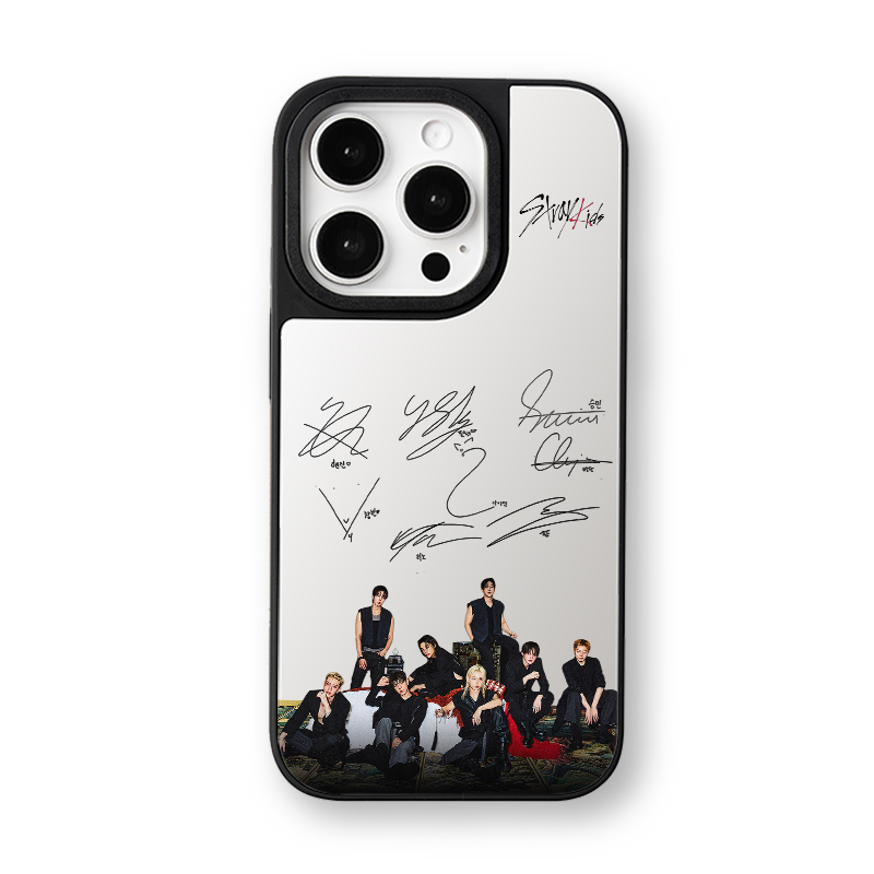 マットバンパー×ミラー スマホケース【Stray Kids/RUN IT】 