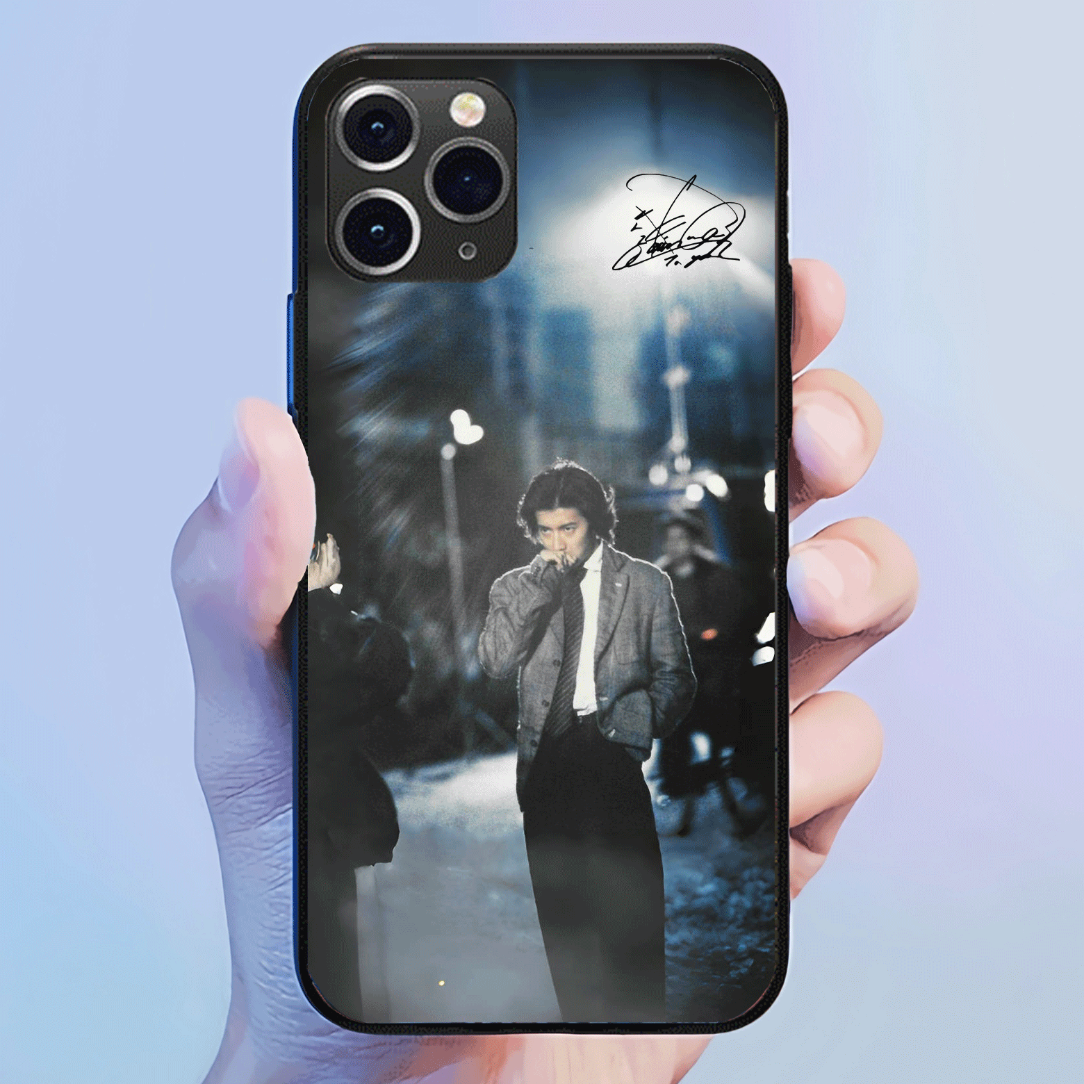 発光するスマートフォンケース 【木村拓哉きむらたくや】