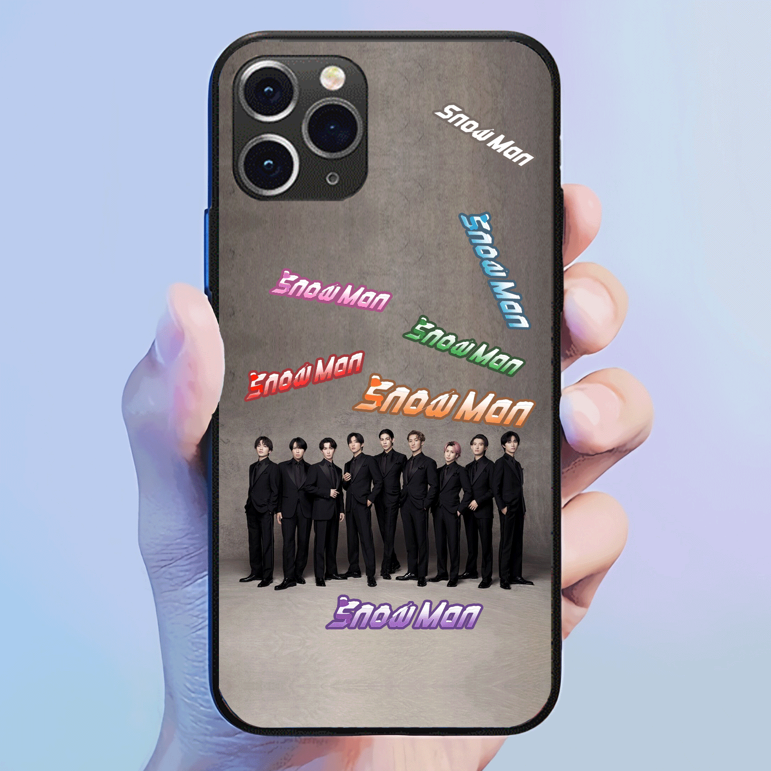 発光するスマートフォンケース 【SnowMan/THE BEST 2020-2025】