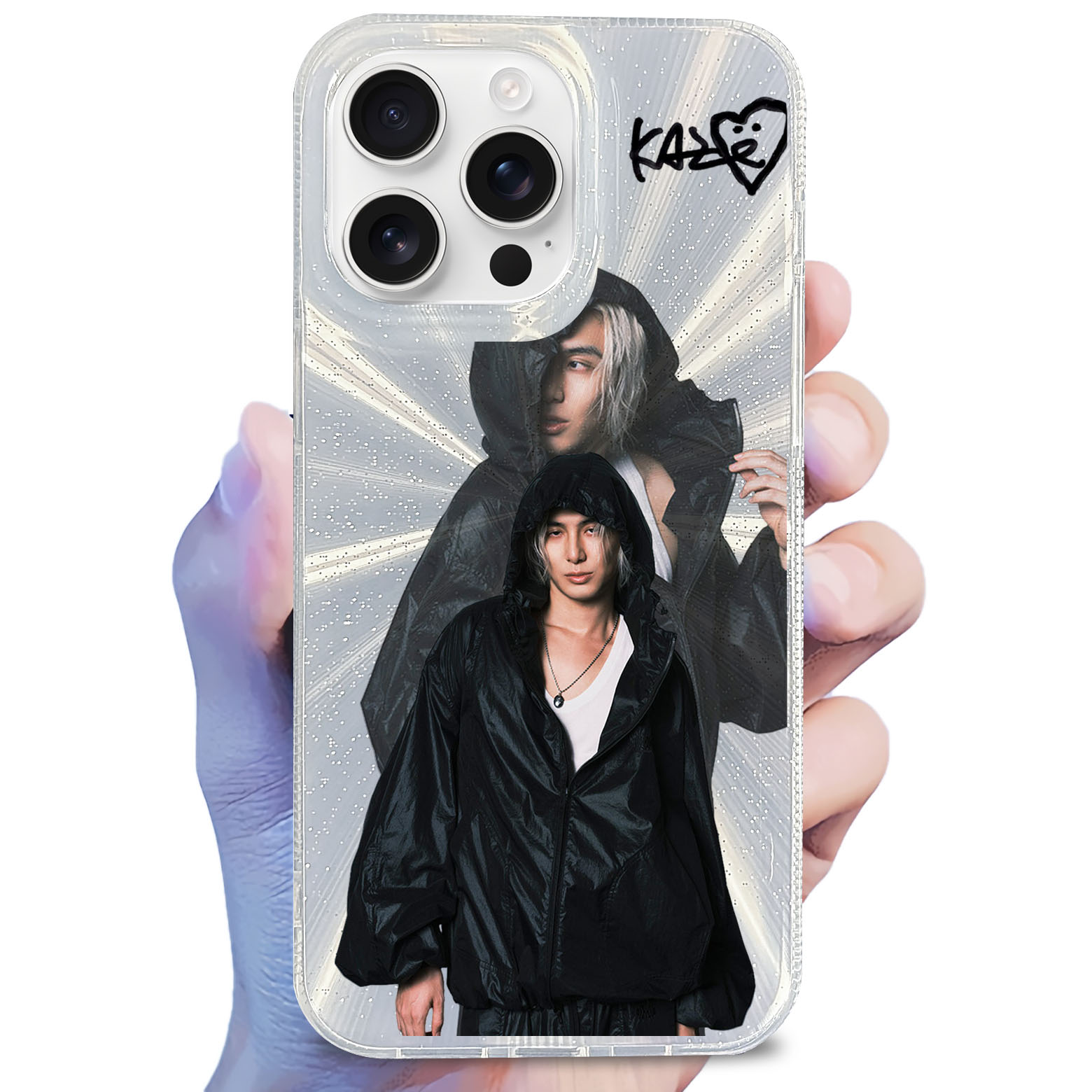 オーロラレーザーグラデーションスマートフォンケース【藤井風/Fujii Kaze】