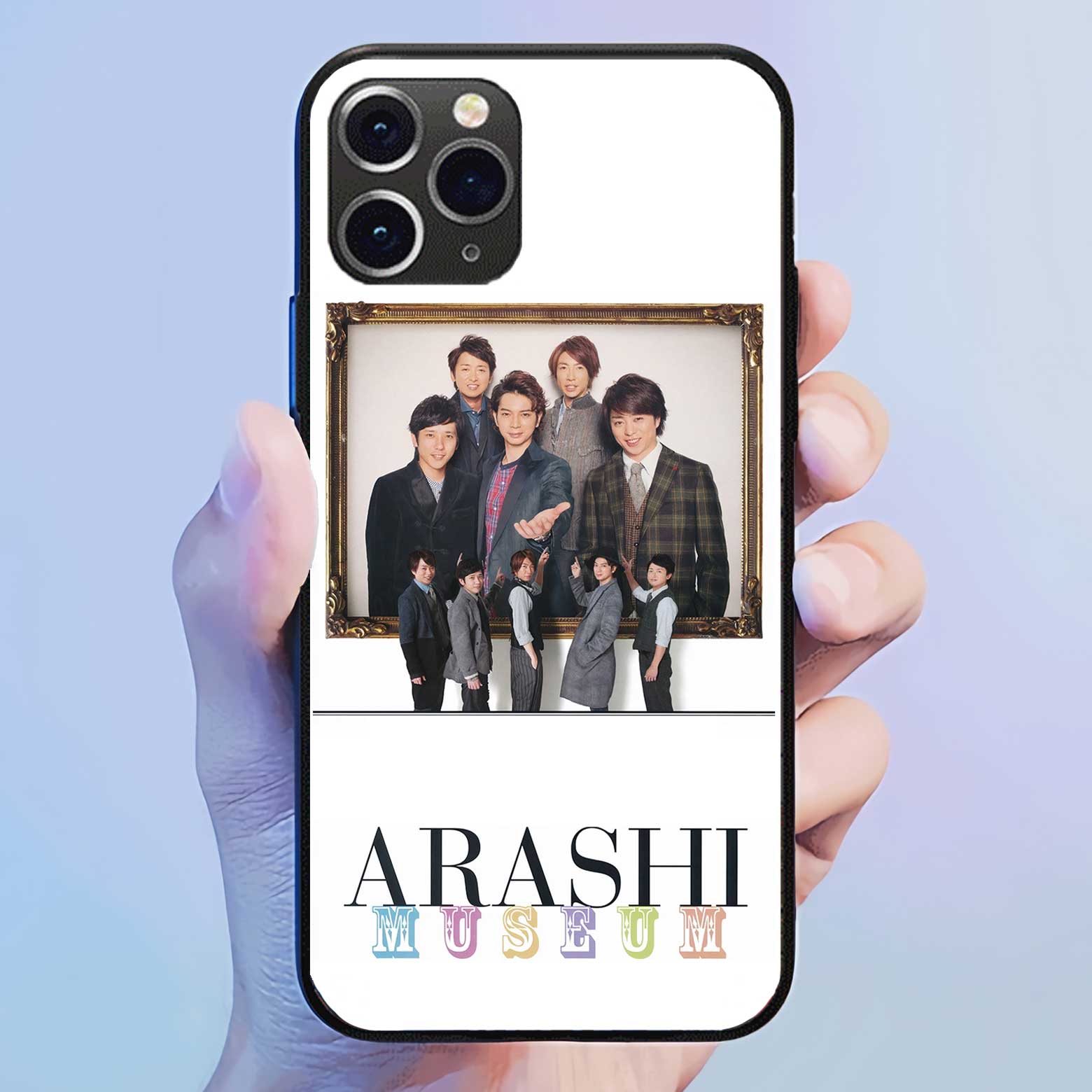 発光するスマートフォンケース 【嵐 ARASHI】7種類