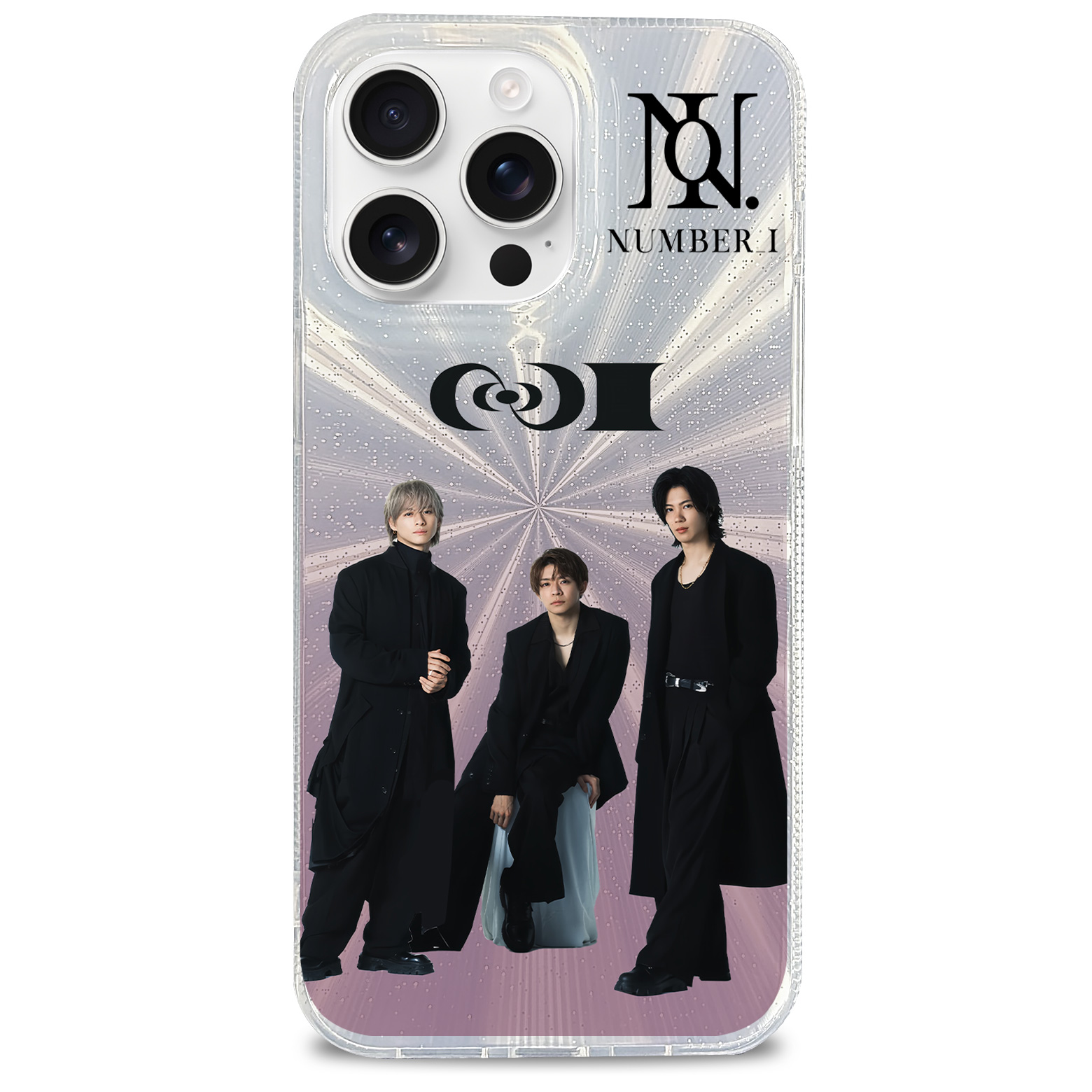 オーロラレーザーグラデーションスマートフォンケース【Number_i/HIRAKEGOMA】