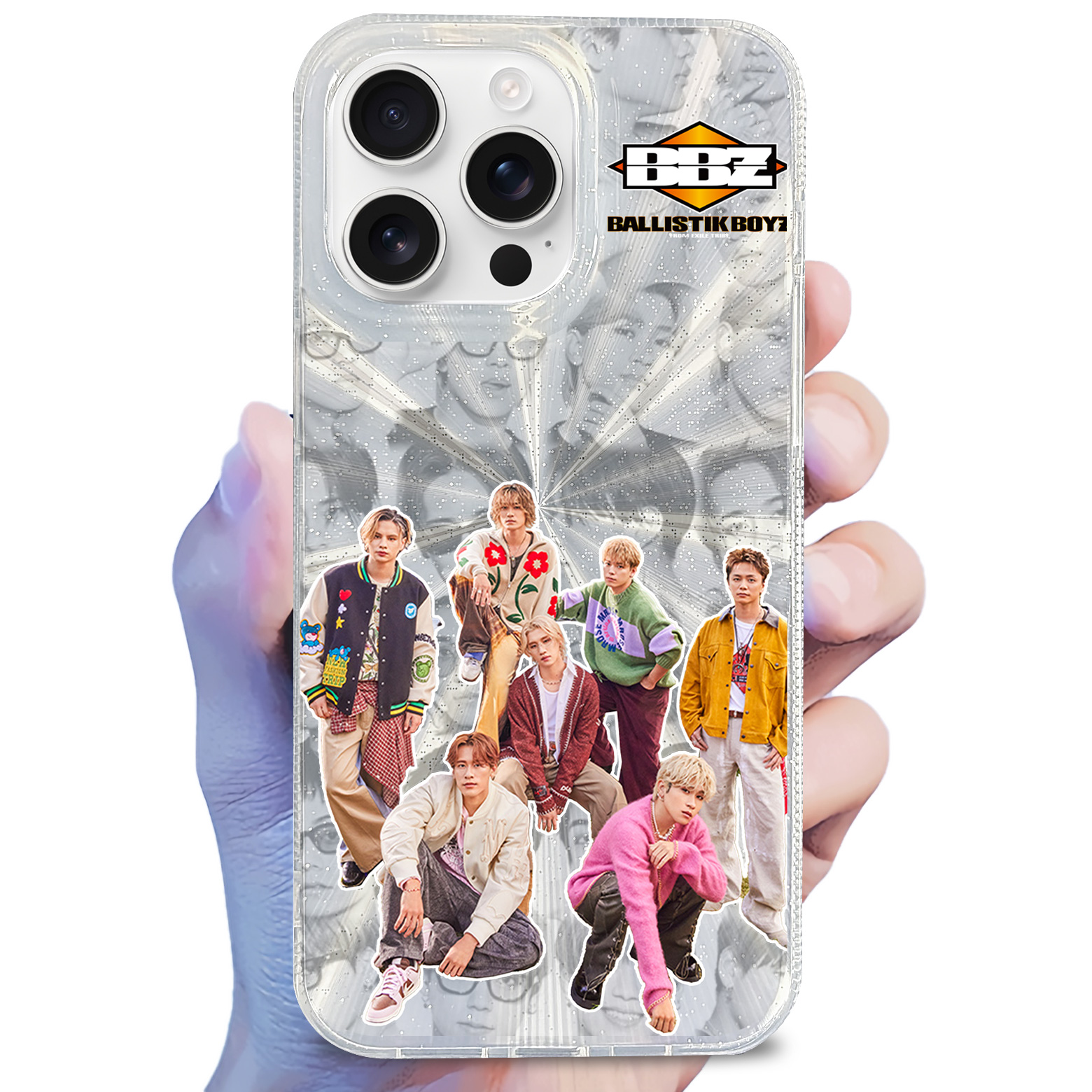 オーロラレーザーグラデーションスマートフォンケース【BALLISTIK BOYZ/SAY IT】