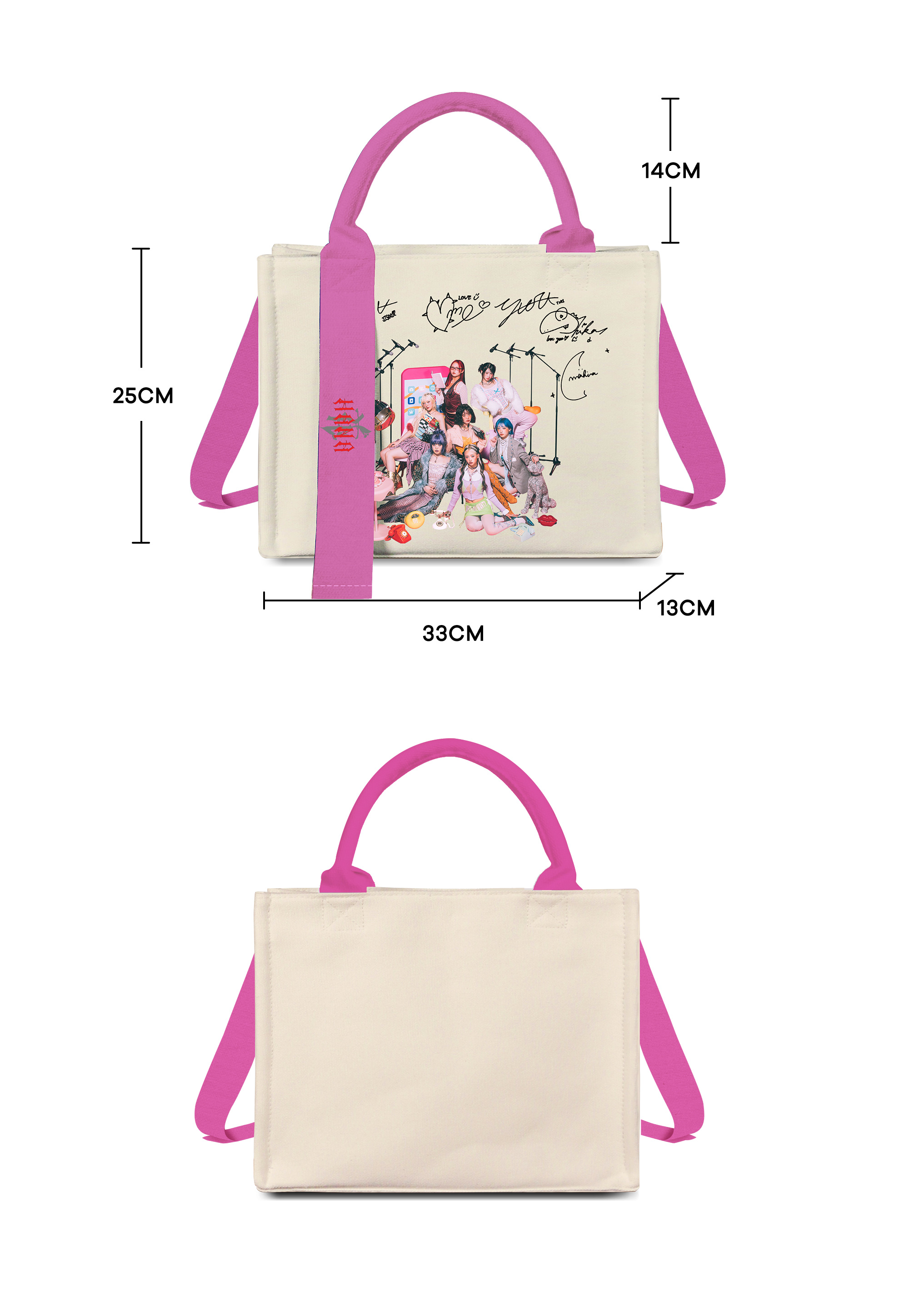 Hanaグッズ | トートバッグキャンバスバッグ【HANA/My Body】-B-YITOTO