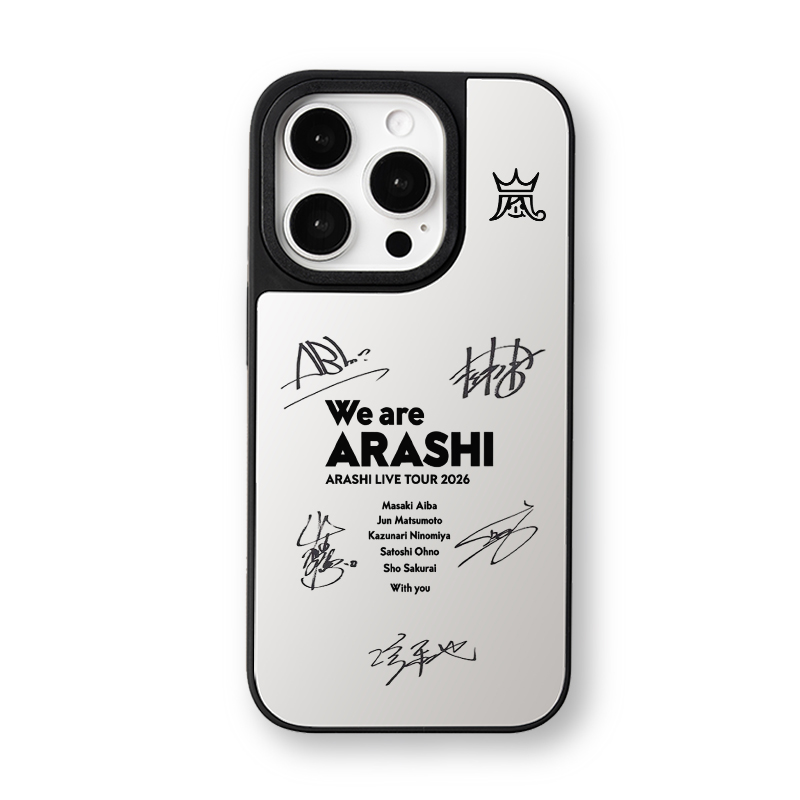 マットバンパー×ミラー スマホケース【嵐ARASHI/ARASHI LIVE TOUR 2026】-E