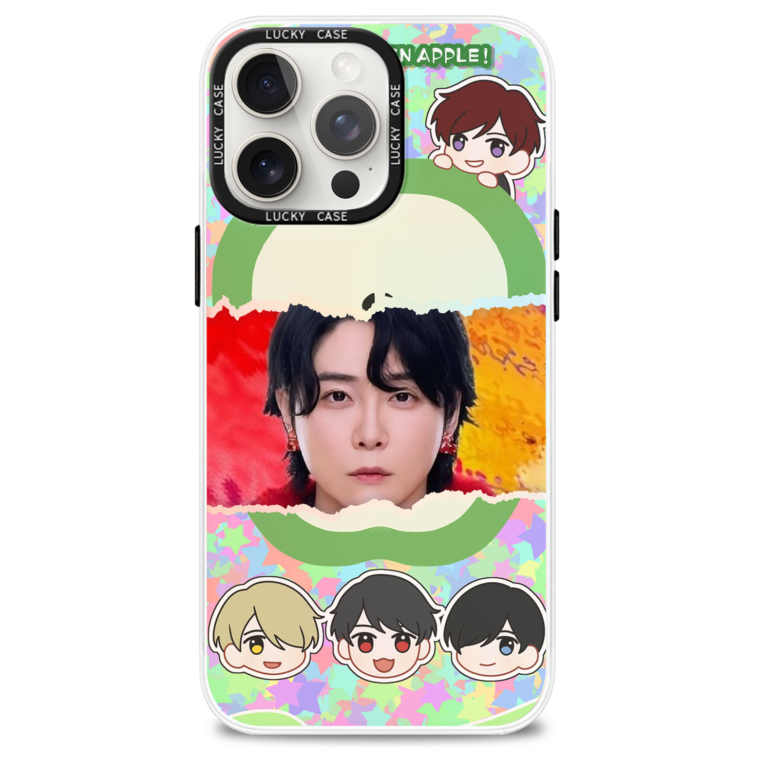 レーザーグラデーションスマートフォンケース【大森元貴】