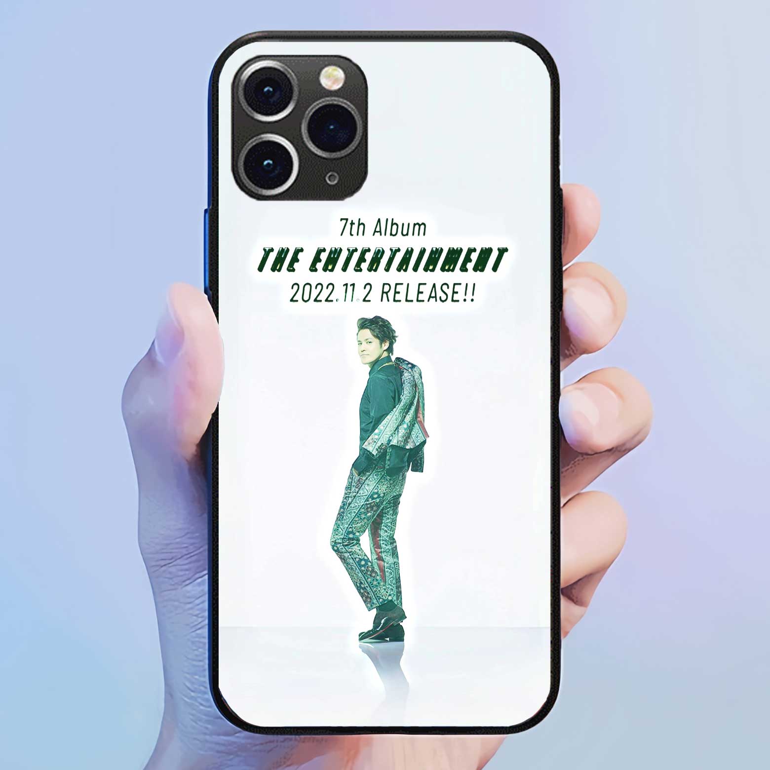 発光するスマートフォンケース 【宮野真守】3種類