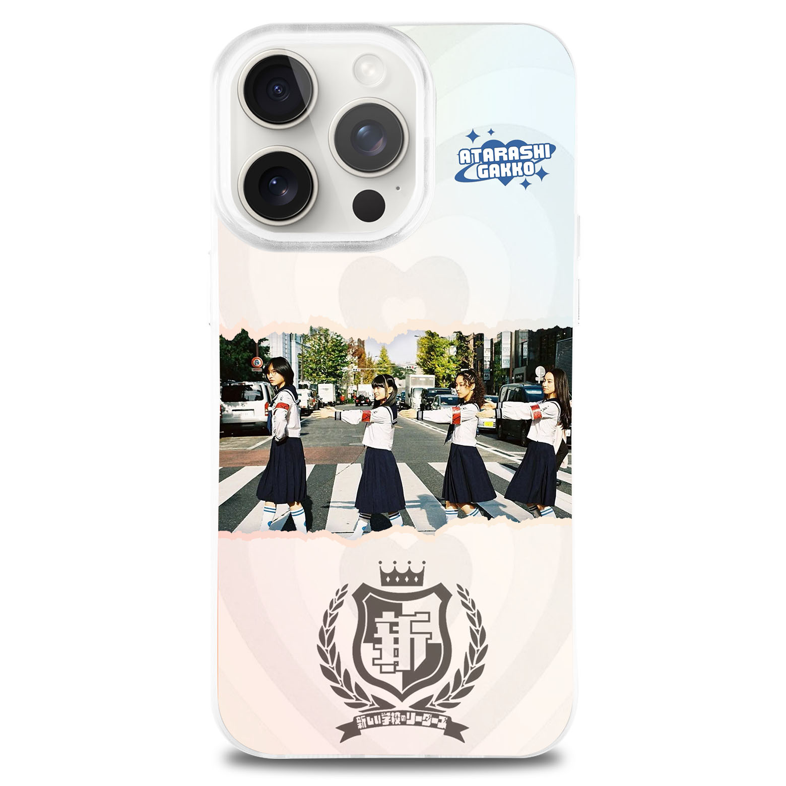 レーザーグラデーションスマートフォンケース【新しい学校のリーダーズATARASHII GAKKO!】-YITOTO™推し活がもっと楽しくなる