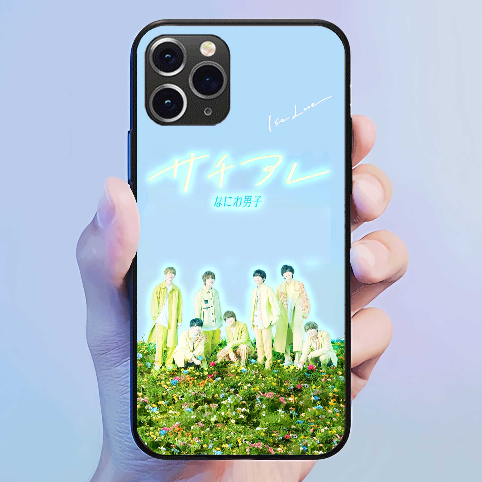 発光するスマートフォンケース 【なにわ男子】5種類