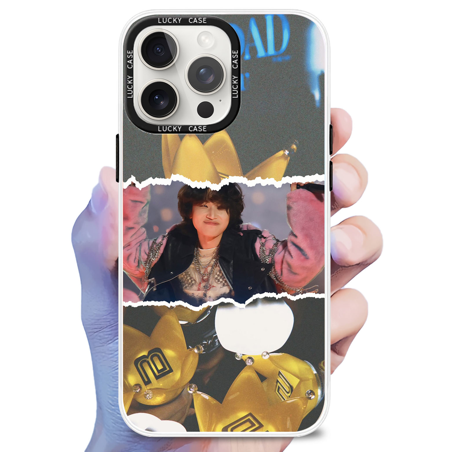 レーザーグラデーションスマートフォンケース【Kang DaeSung/D-Lite】