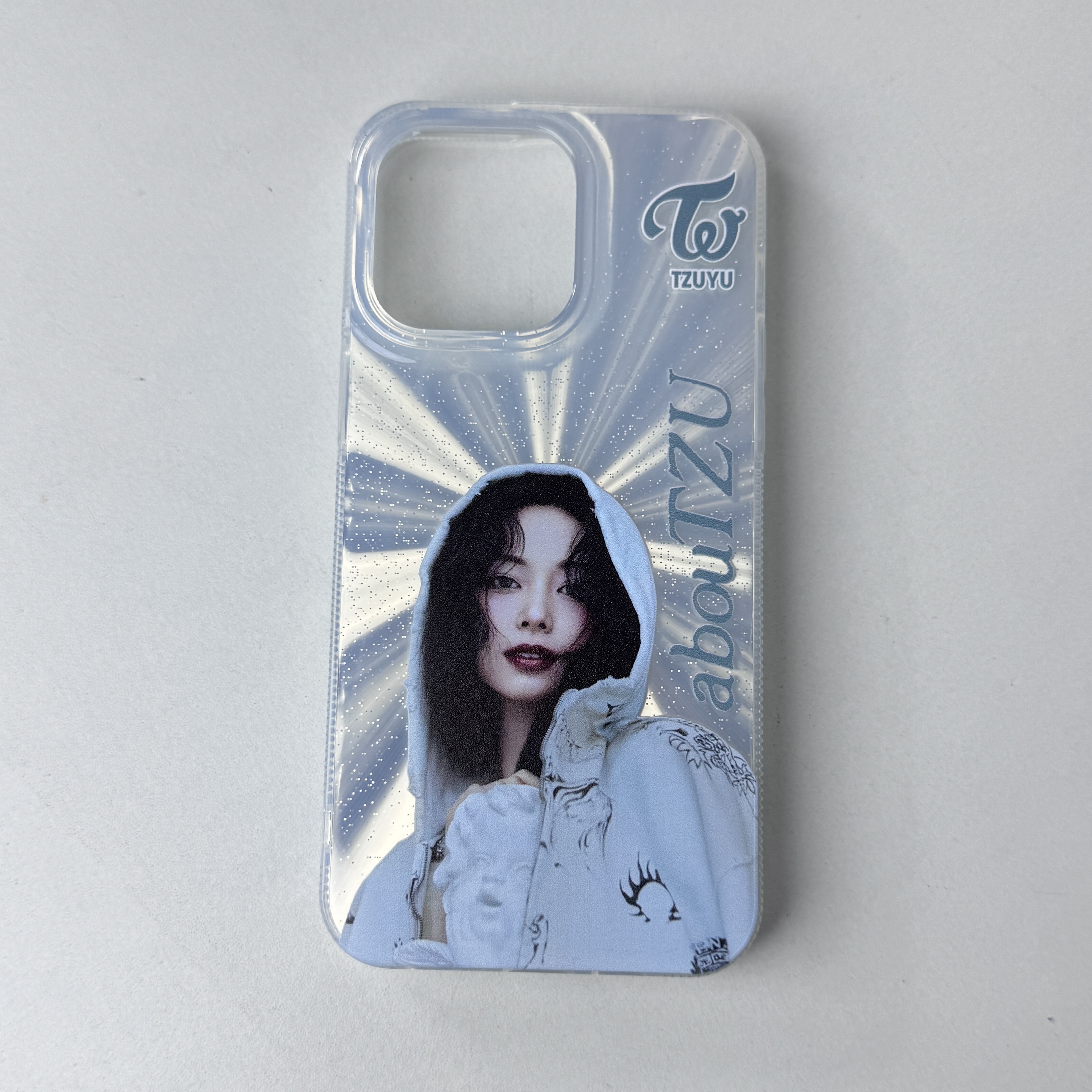 オーロラレーザーグラデーションスマートフォンケース【TZUYU/abouTZU】