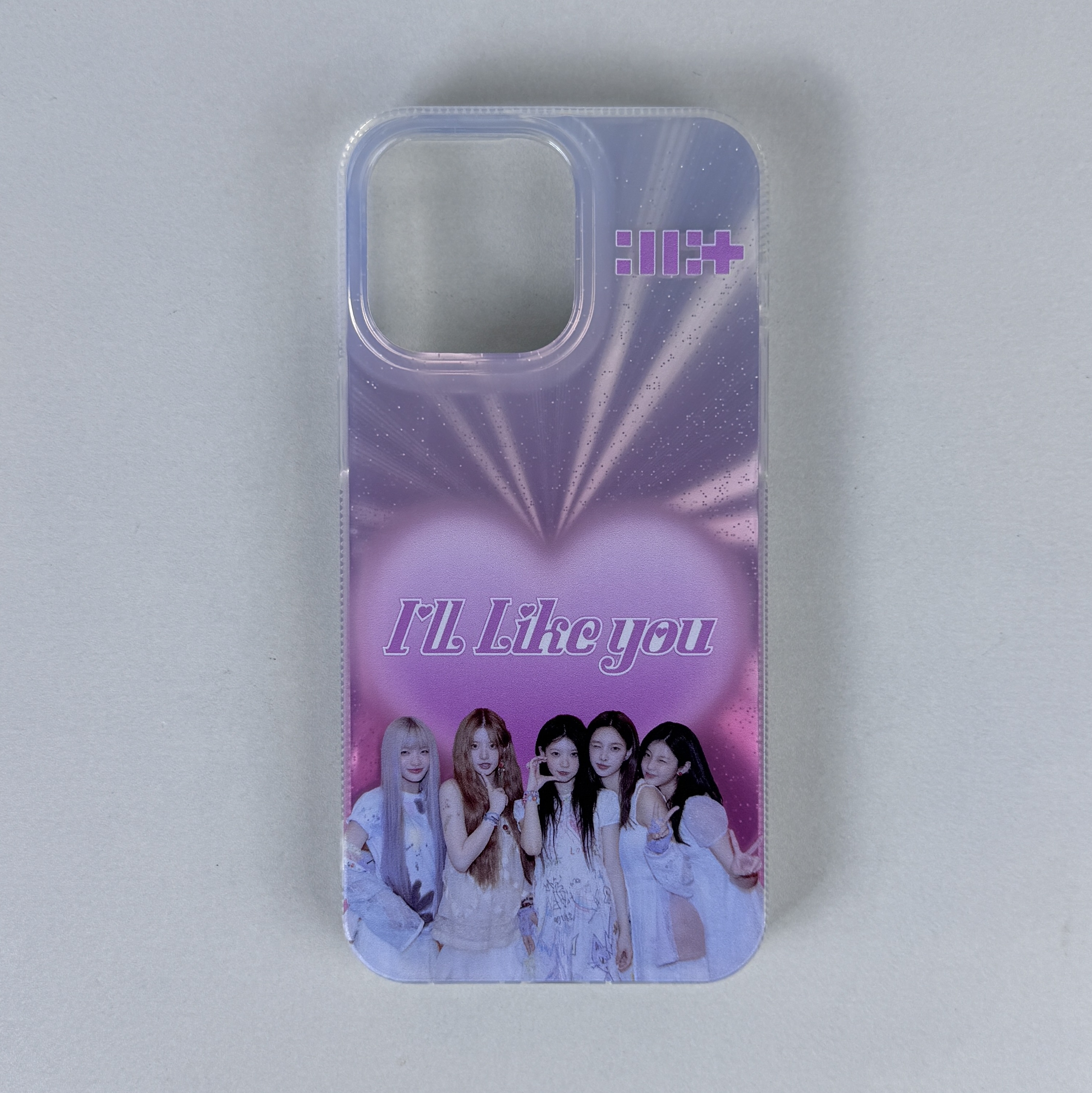 オーロラレーザーグラデーションスマートフォンケース【ILLIT/I'LL like you 】