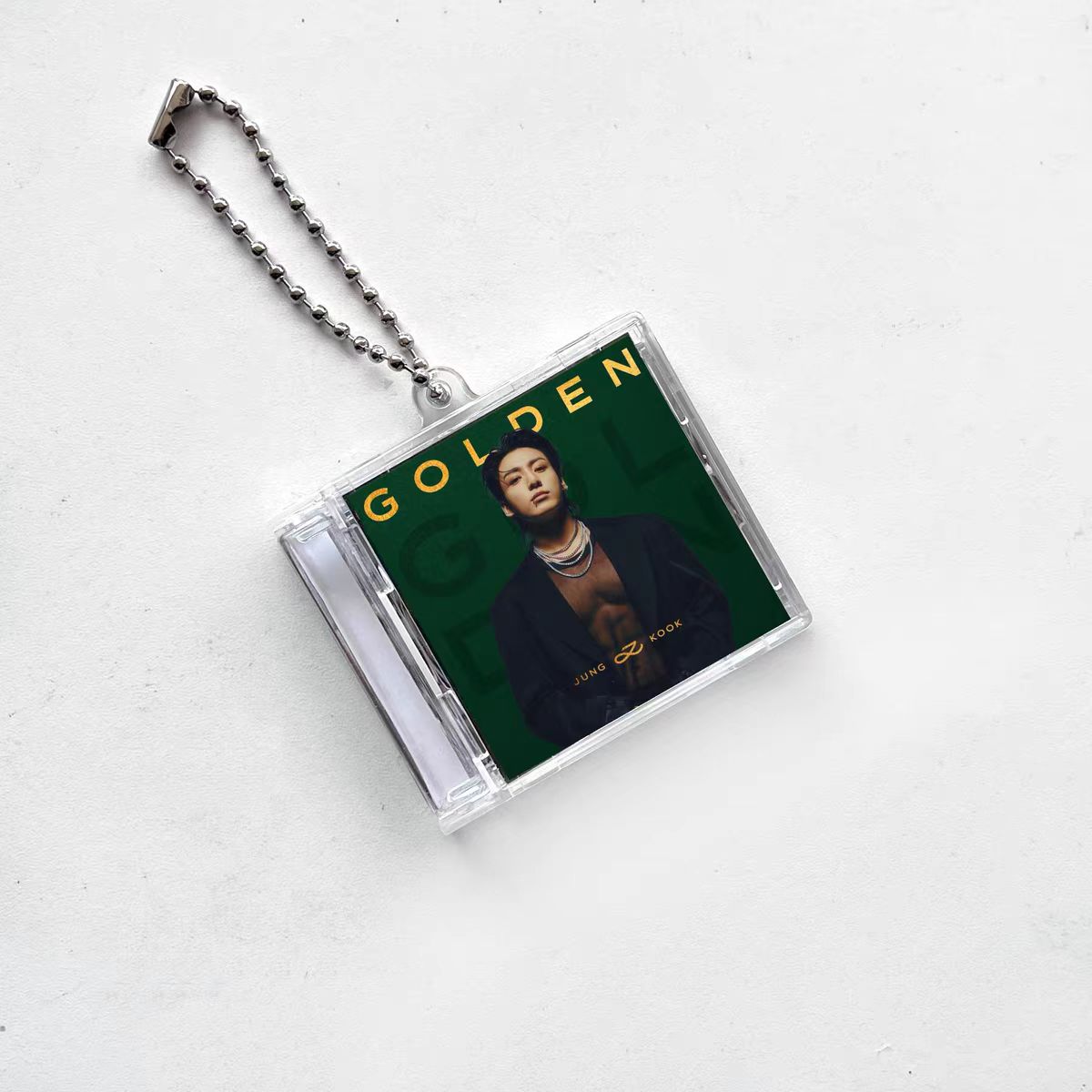 NFCミニCDキーリング【Jeon Jungkook/BTS/GOLDEN】-YITOTO™推し活がもっと楽しくなる