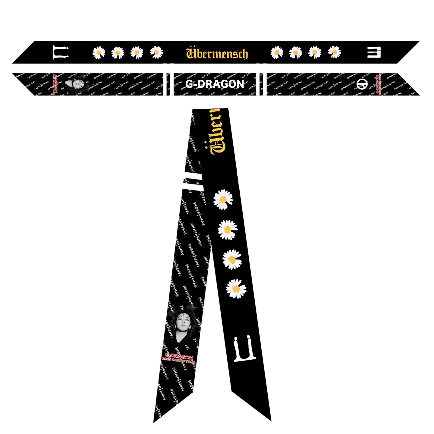 シルク風スカーフ 【G-DRAGON】