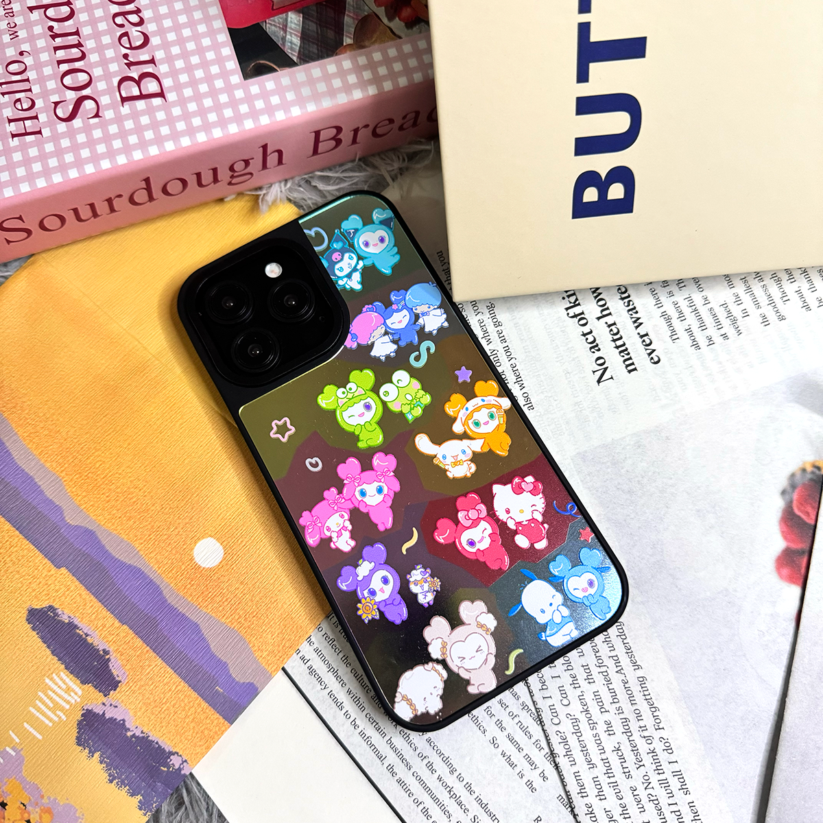 レーザーグラデーションスマートフォンケース【TWICE/LOVELYS】