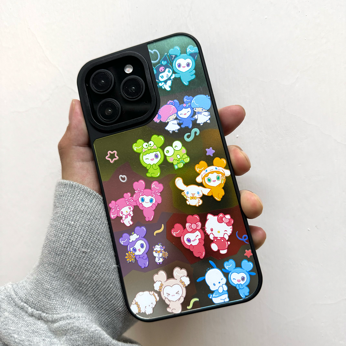 レーザーグラデーションスマートフォンケース【TWICE/LOVELYS】