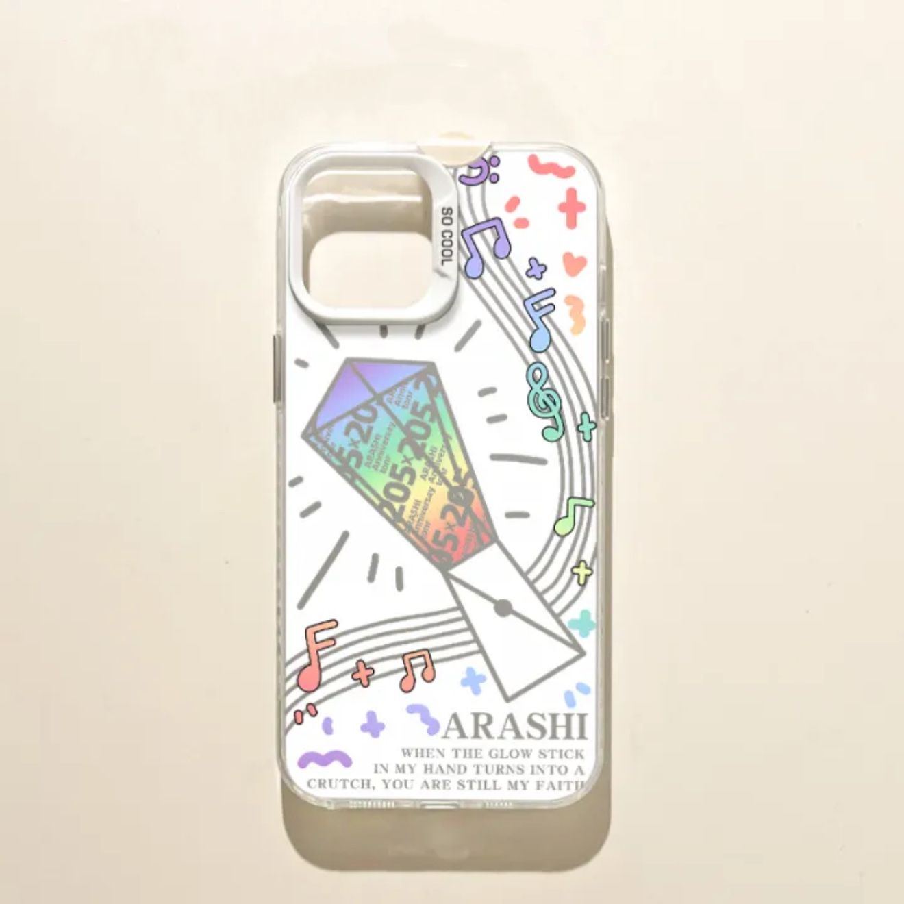 応援スマホケース 【嵐ARASHI】