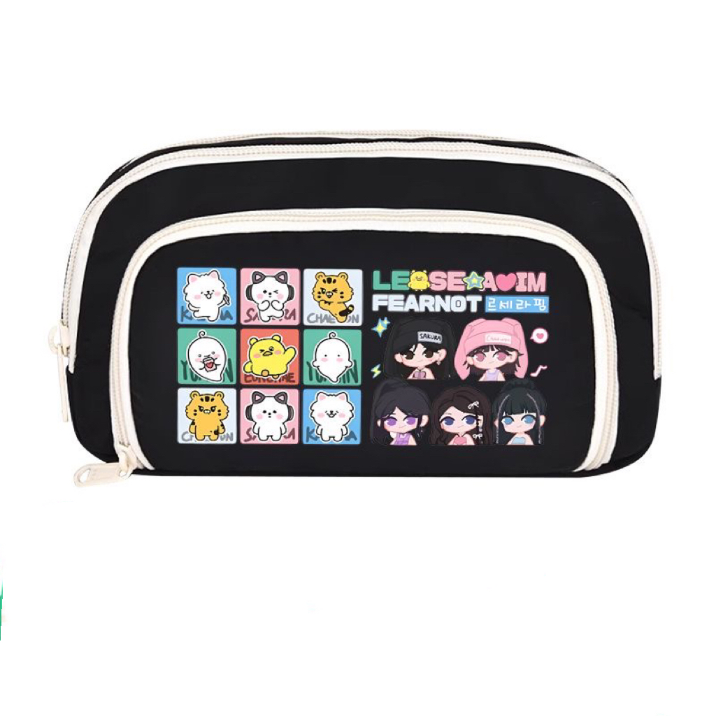 文具収納ポーチ【LESSERAFIM】