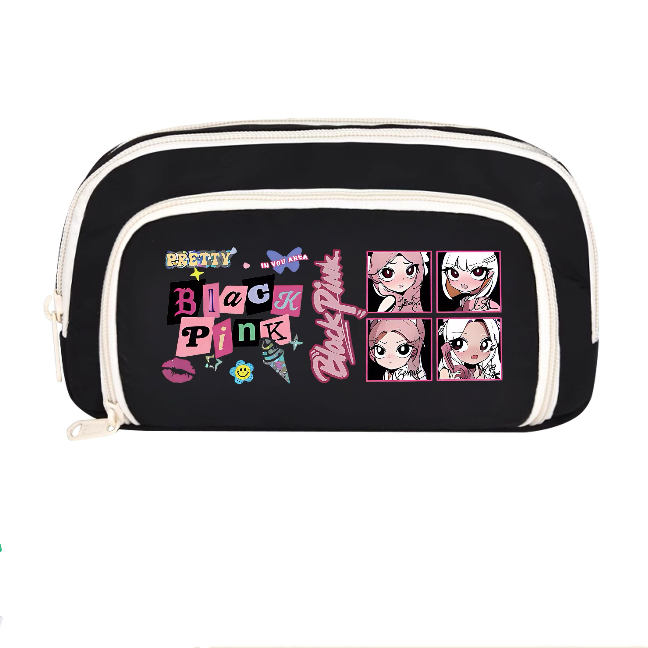 文具収納ポーチ【BLACKPINK】