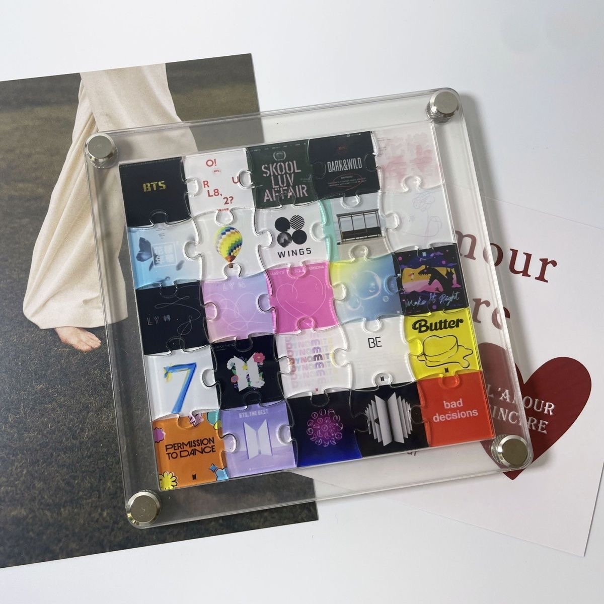 アクリルパズル デコレーション【BTS】