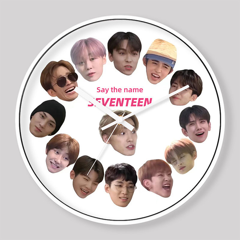 掛け時計【SEVENTEEN】