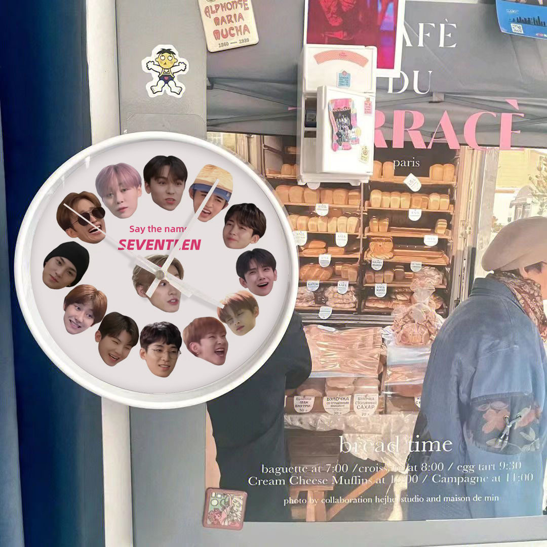 掛け時計【SEVENTEEN】