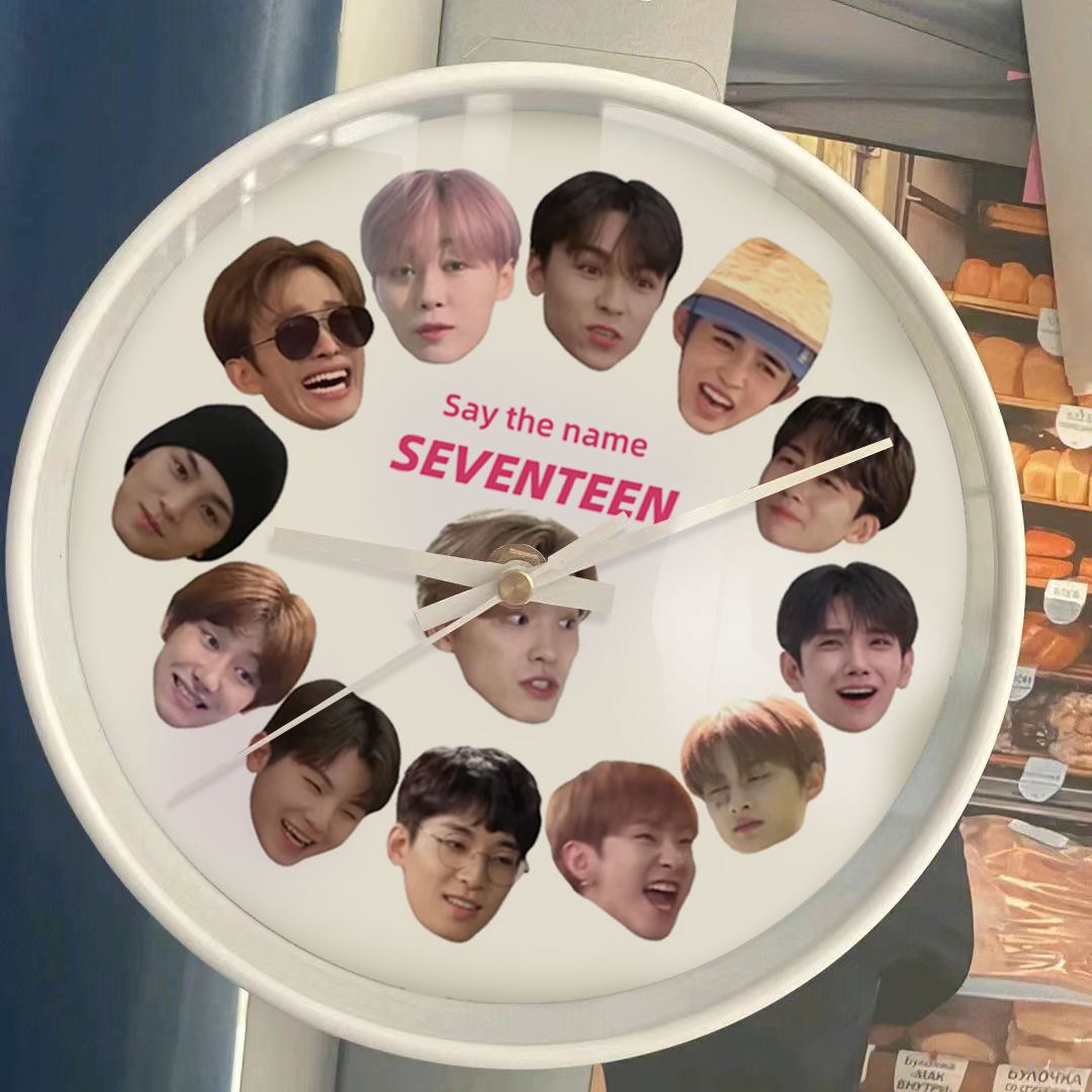 掛け時計【SEVENTEEN】