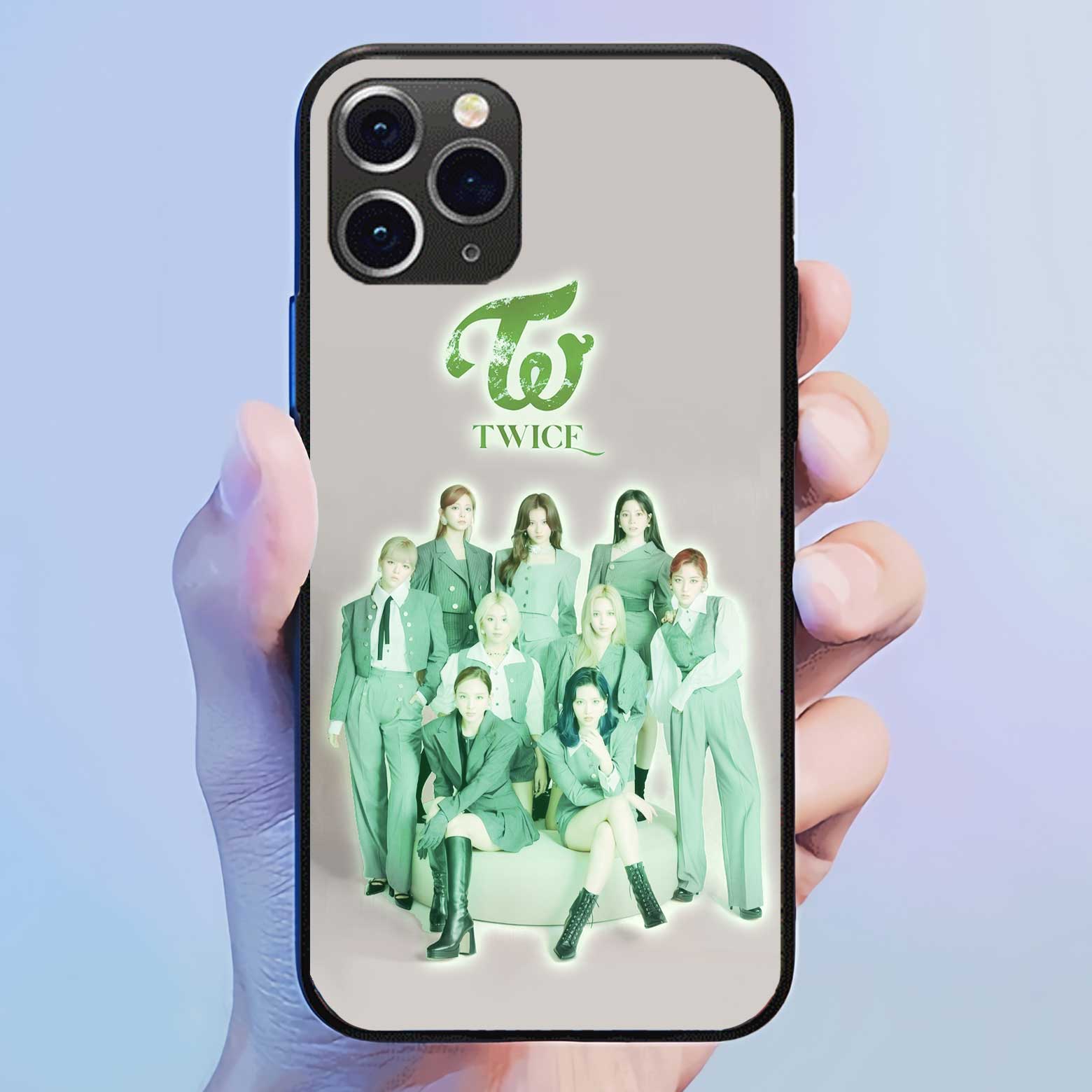 発光するスマートフォンケース 【TWICE】