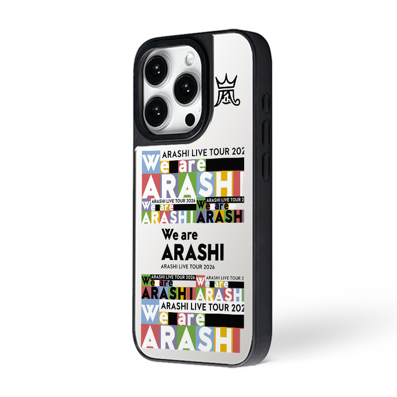 マットバンパー×ミラー スマホケース【嵐ARASHI/FIVE】-D