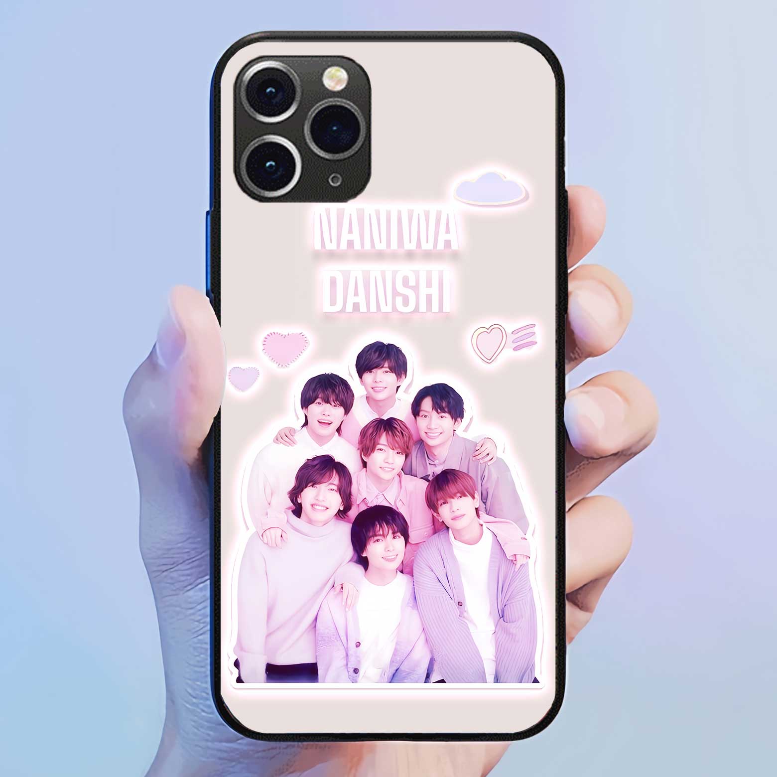 発光するスマートフォンケース 【なにわ男子】5種類