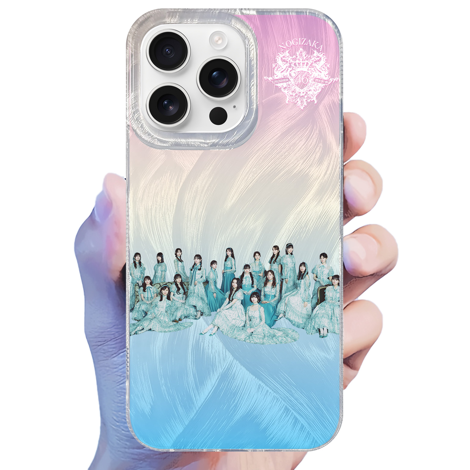 フェザーテクスチャーレーザーグラデーションスマートフォン