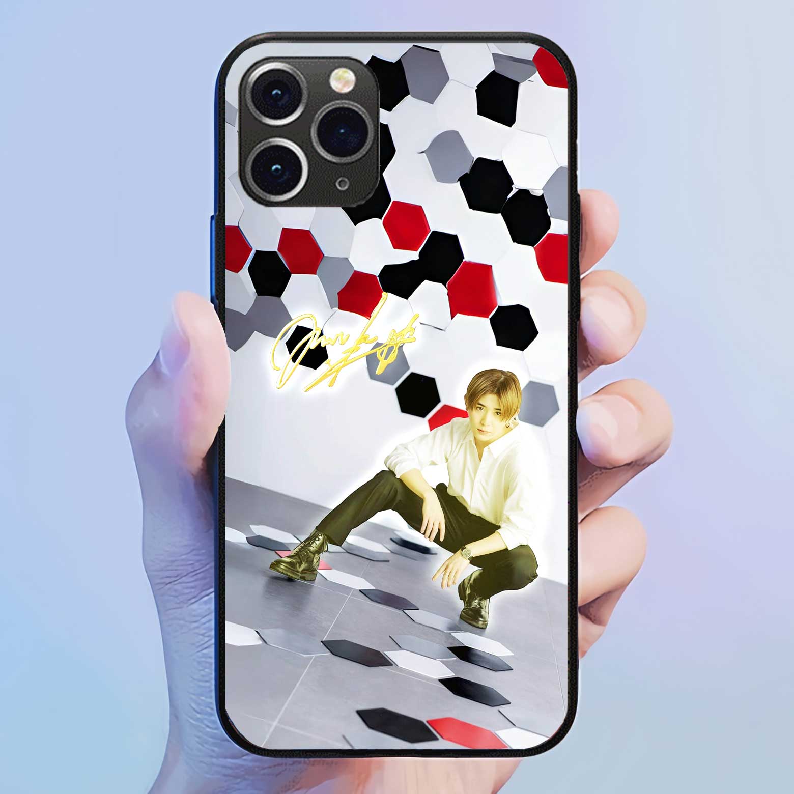 発光するスマートフォンケース 【山田涼介Ryosuke Yamada/Hey!Say!Jump】3種類