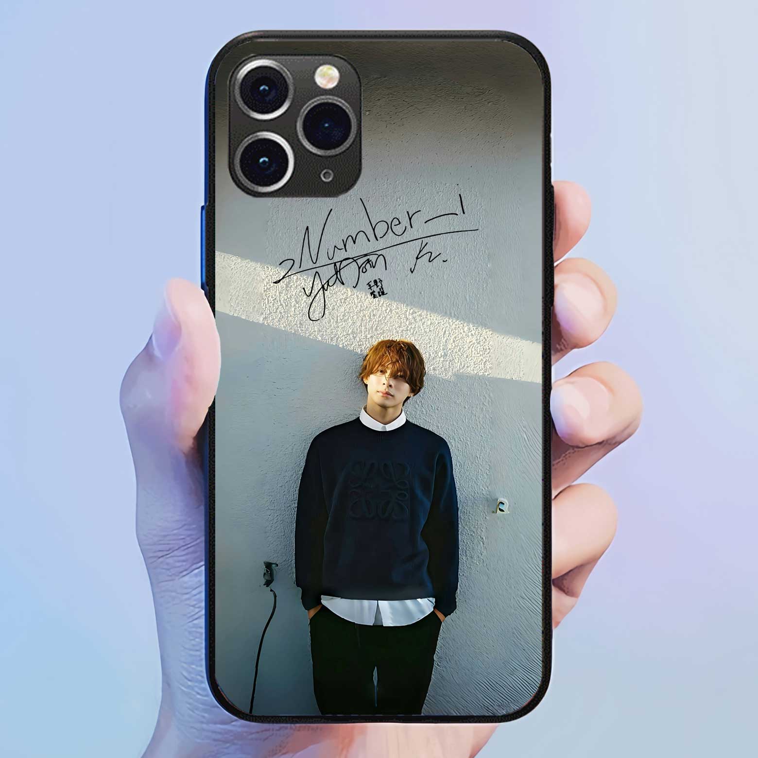 発光するスマートフォンケース 【平野紫耀】3種類