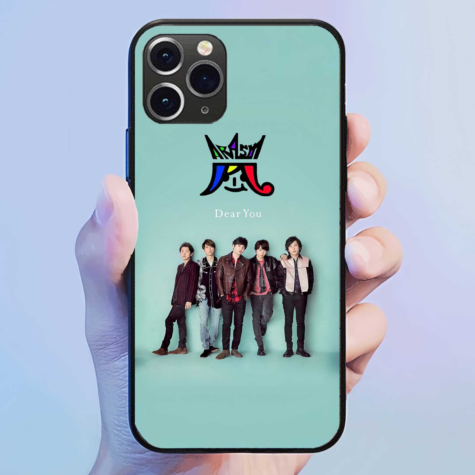発光するスマートフォンケース 【嵐 ARASHI】7種類