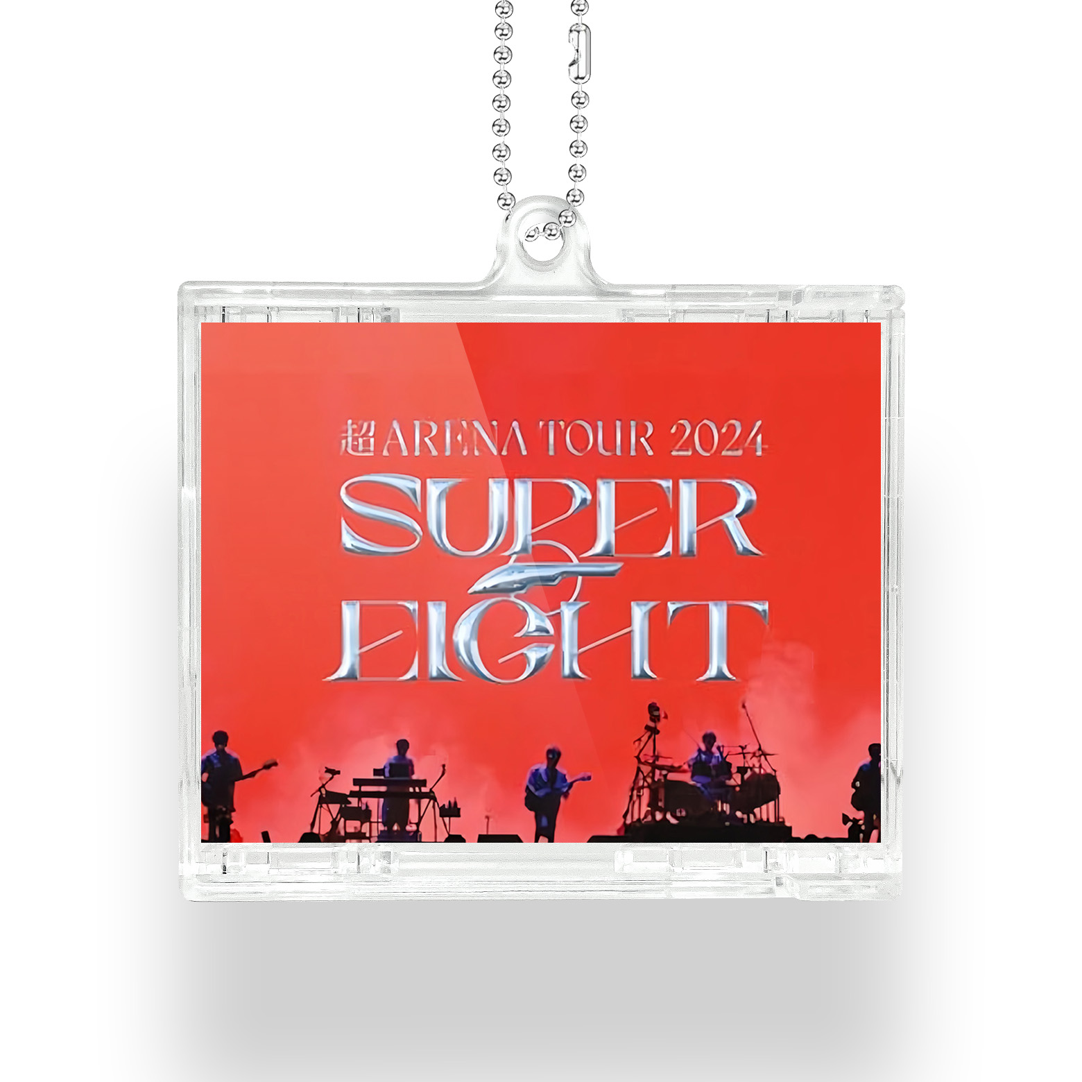 NFCミニCDキーリング【SUPER EIGHT/超ARENA TOUR 2024 SUPER EIGHT】-YITOTO™推し活がもっと楽しくなる