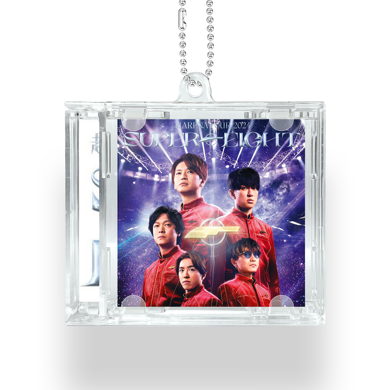 NFCミニCDキーリング【SUPER EIGHT/超ARENA TOUR 2024 SUPER EIGHT】-YITOTO™推し活がもっと楽しくなる