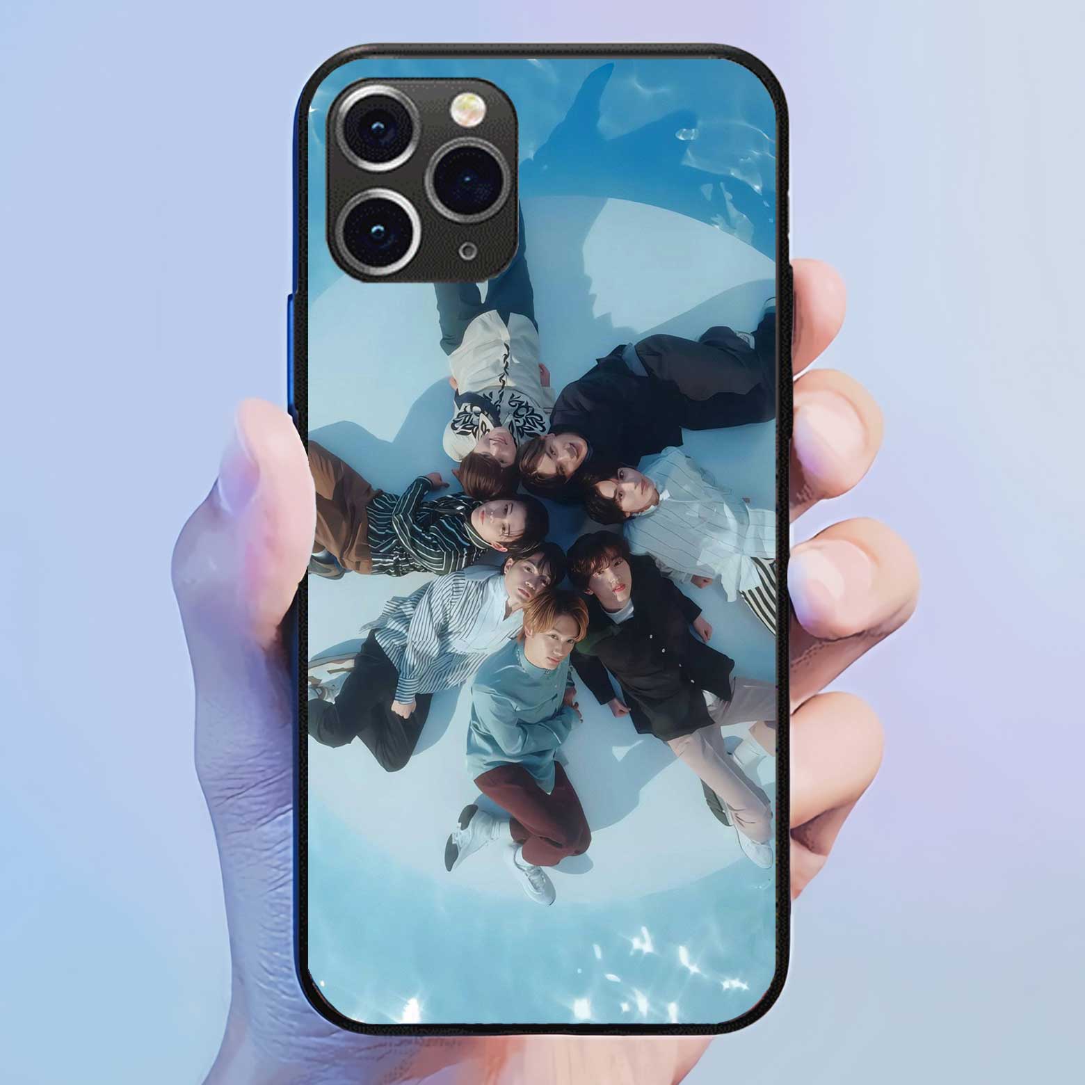 発光するスマートフォンケース 【なにわ男子】5種類