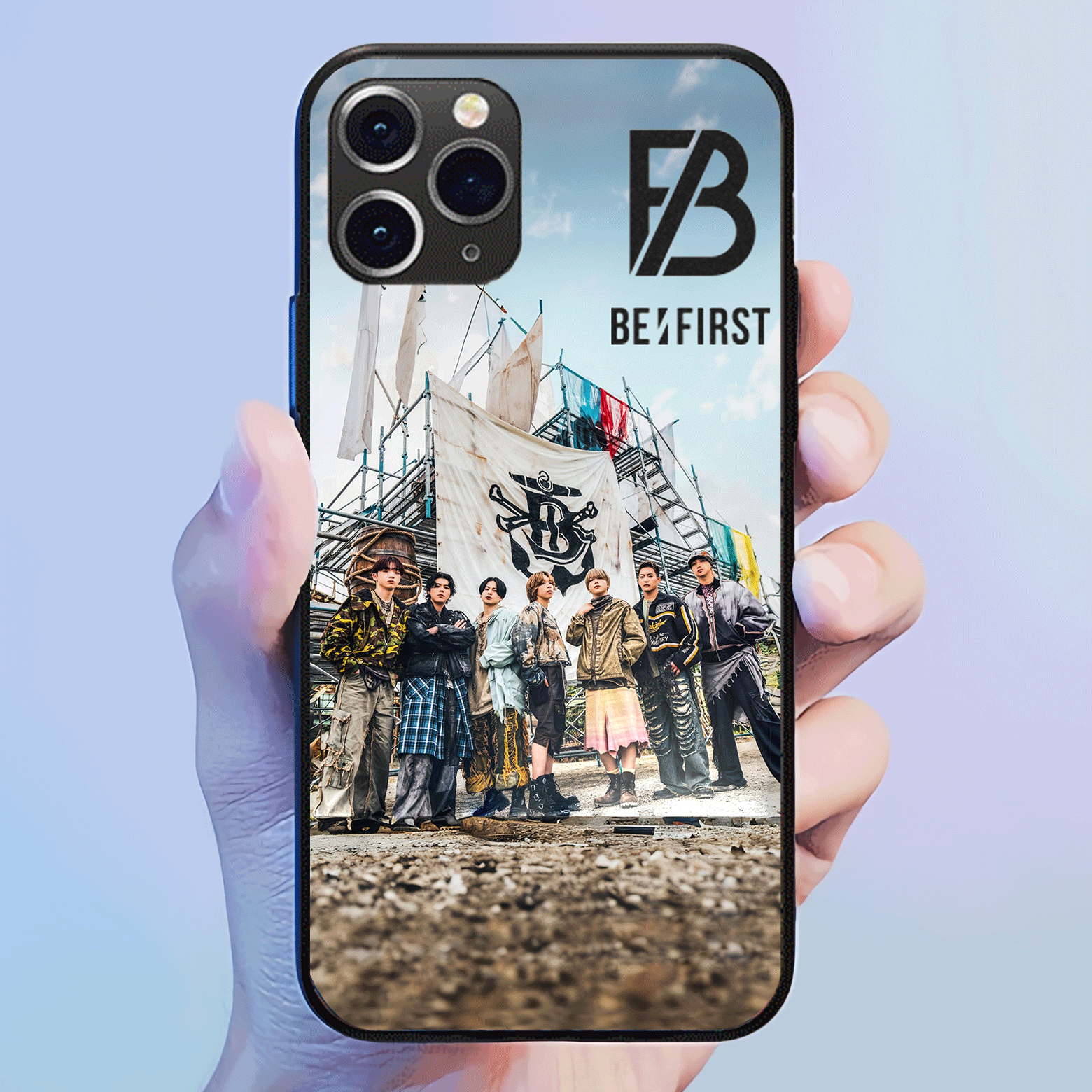 発光するスマートフォンケース 【BE:FIRST/Sailing】