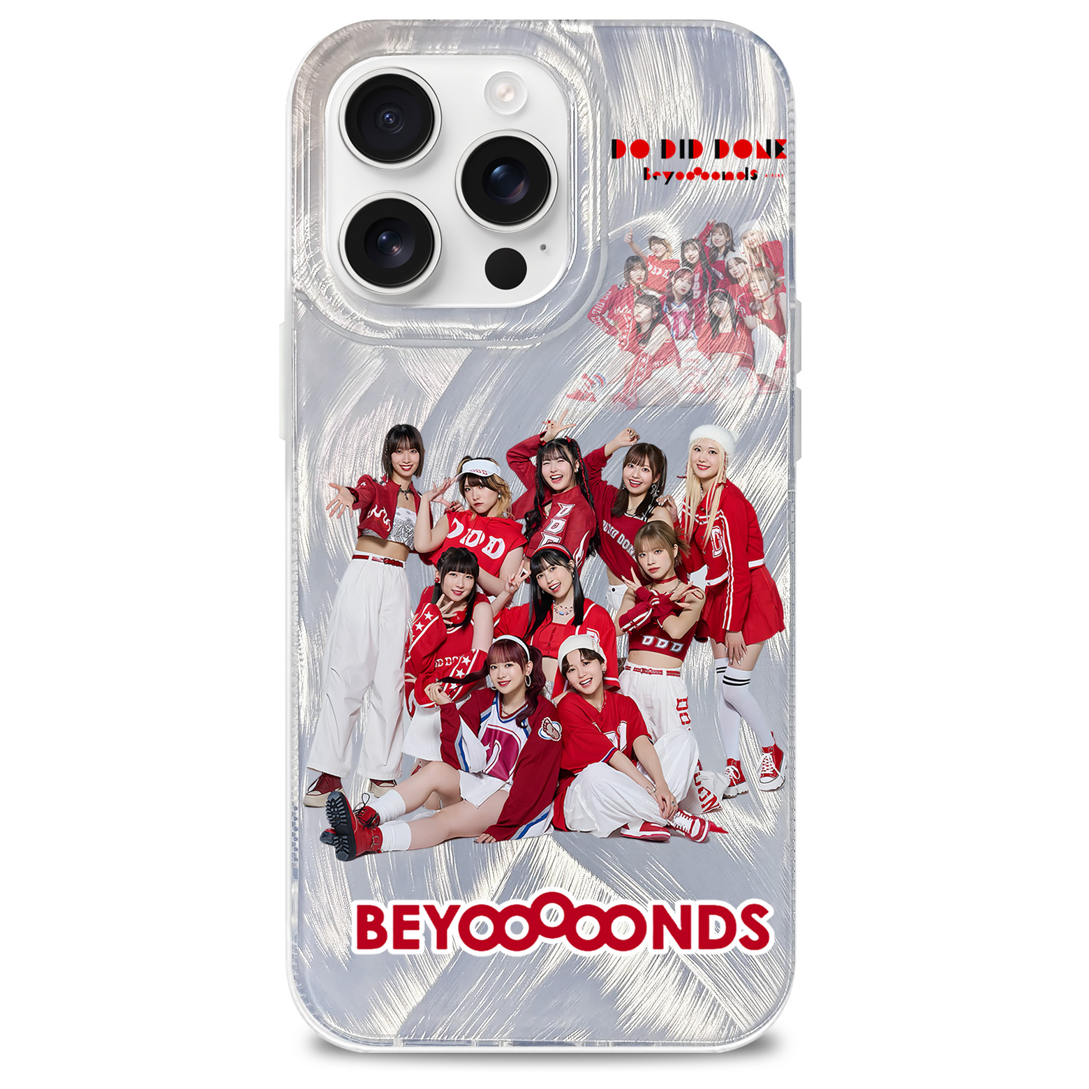 フェザーテクスチャーレーザーグラデーションスマートフォンケース【BEYOOOOONDS/Da-Did-Done】-YITOTO™推し活がもっと楽しくなる