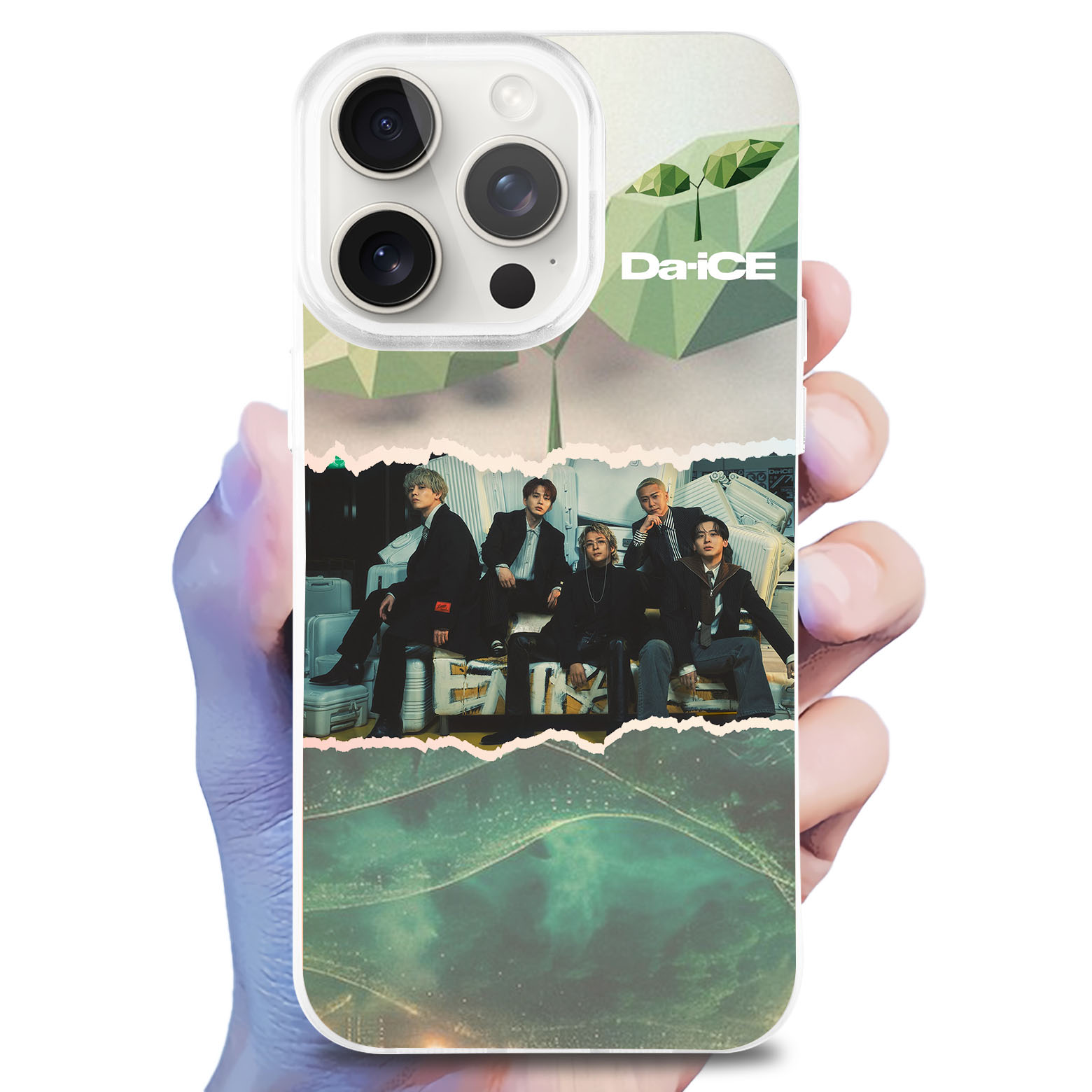 レーザーグラデーションスマートフォンケース-【Da-iCE】-YITOTO™推し活がもっと楽しくなる