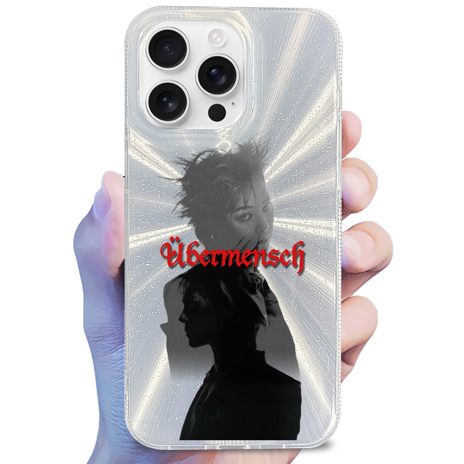 オーロラレーザーグラデーションスマートフォンケース【G-DRAGON/Übermensch】