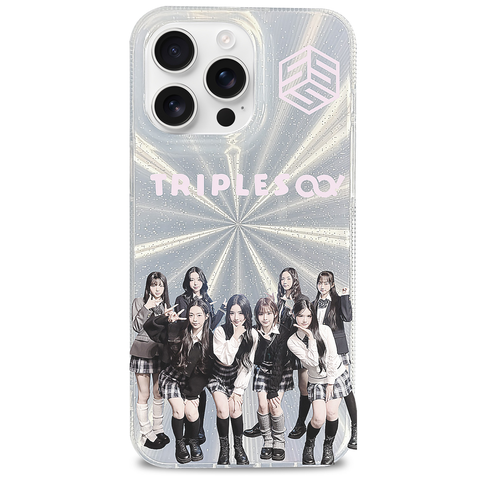 オーロラレーザーグラデーションスマートフォンケース【tripleS ∞!/アンタイトル】